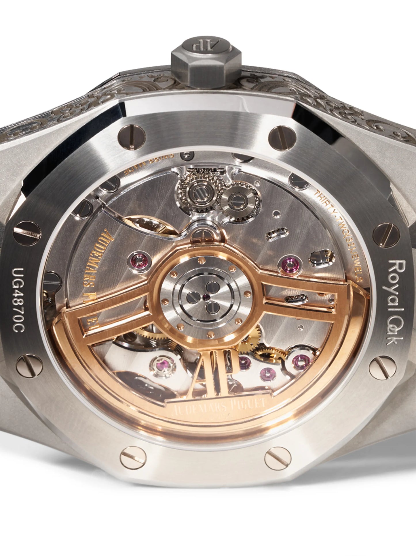 customised pre-owned Audemars Piguet Royal Oak Grande Fleur 41mm