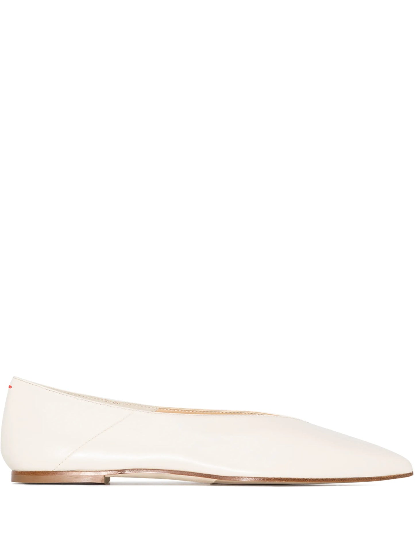 Moa leather ballet flats