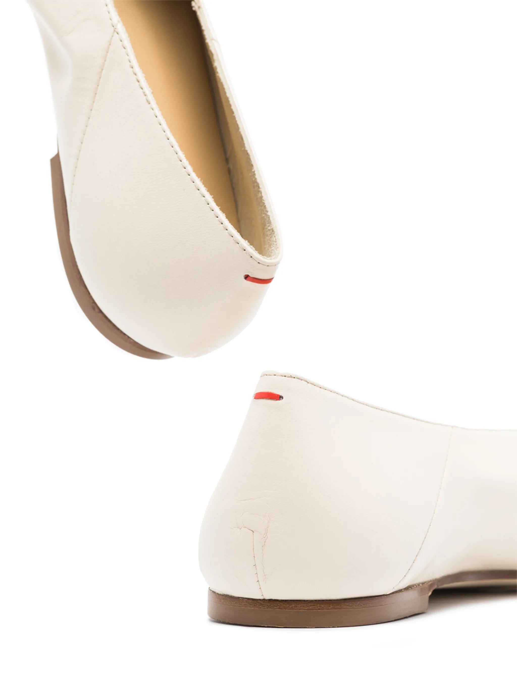 Moa leather ballet flats