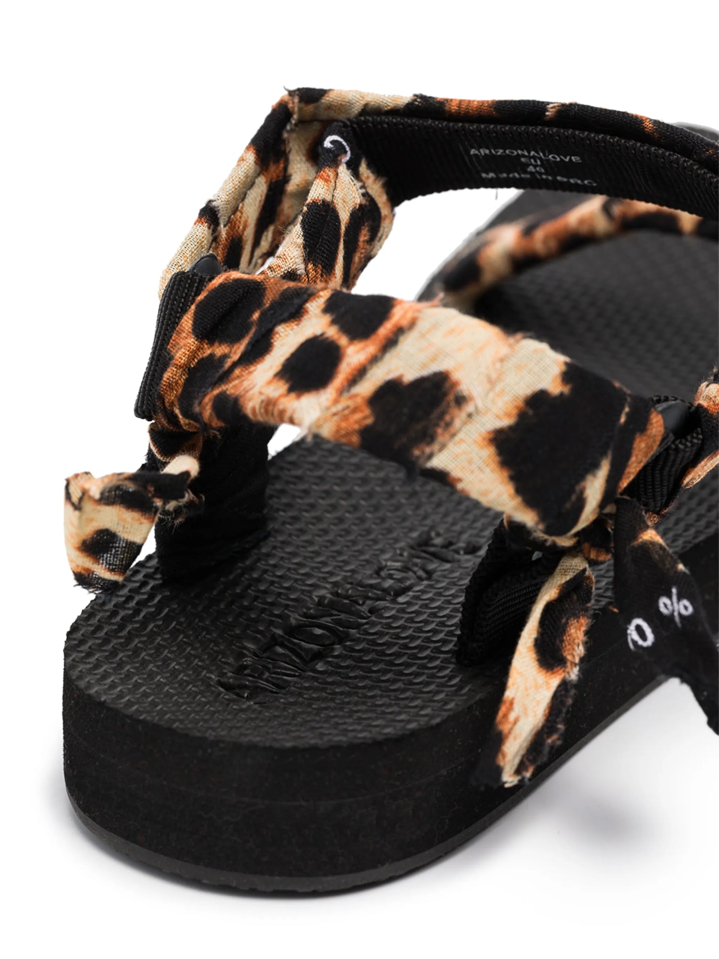 leopard-print Trekky sandals