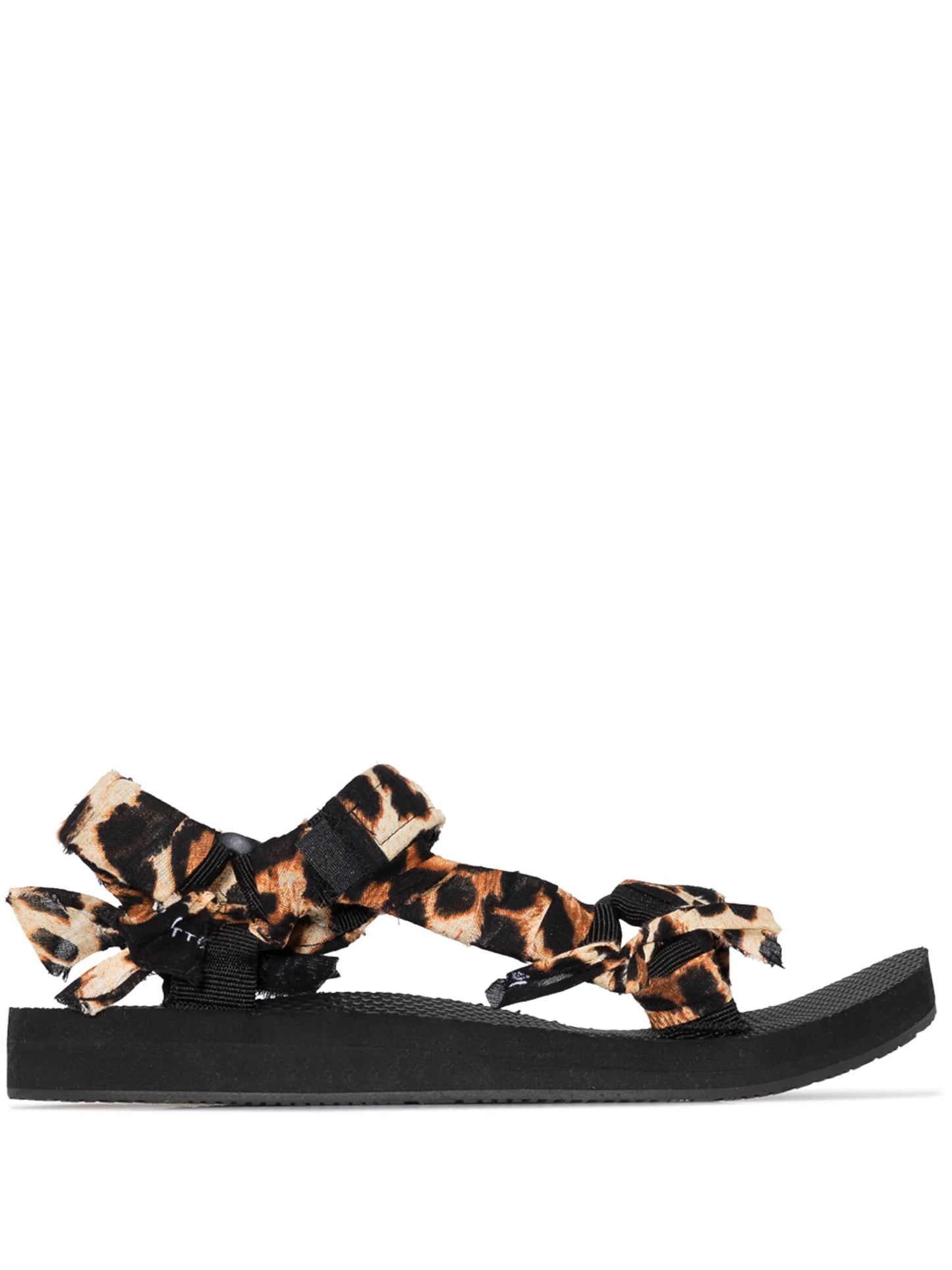 leopard-print Trekky sandals