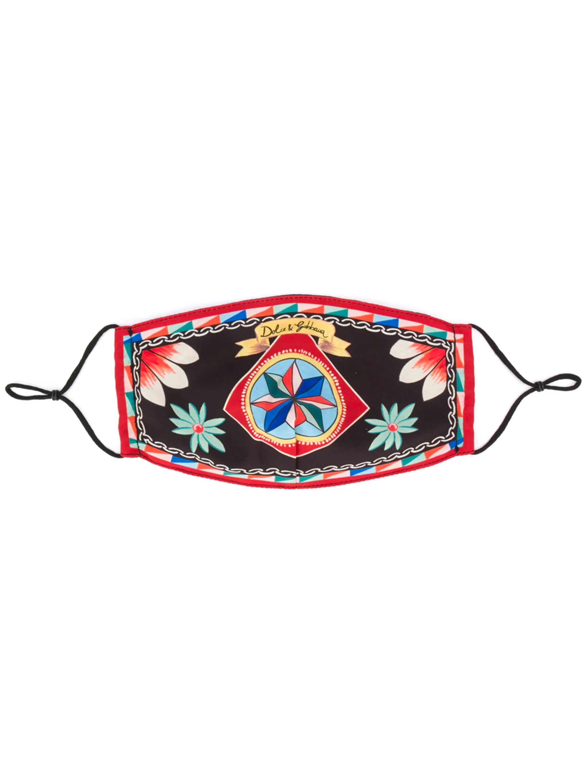 Carretto-print face mask