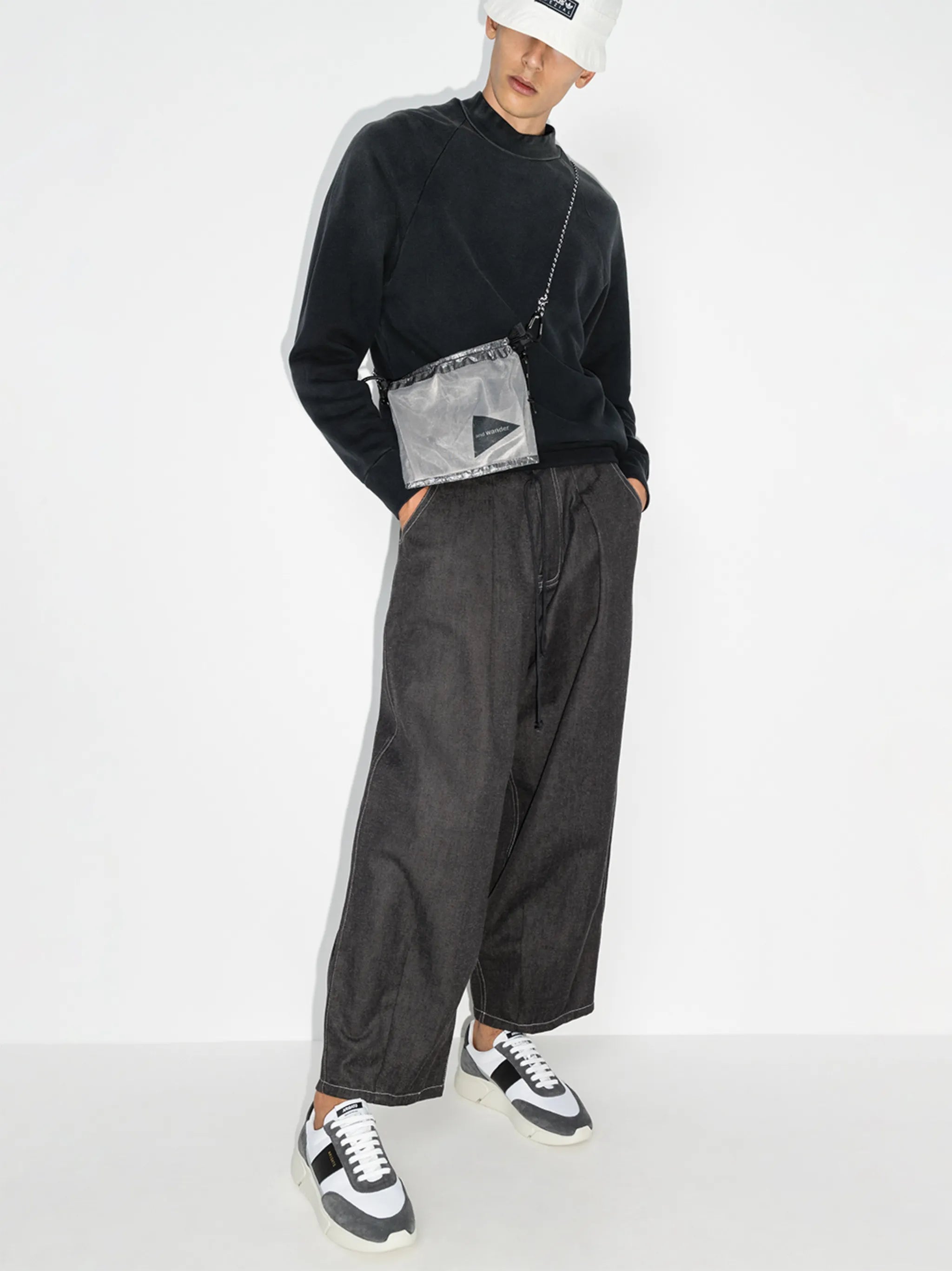 Genesis runner panelled sneakers