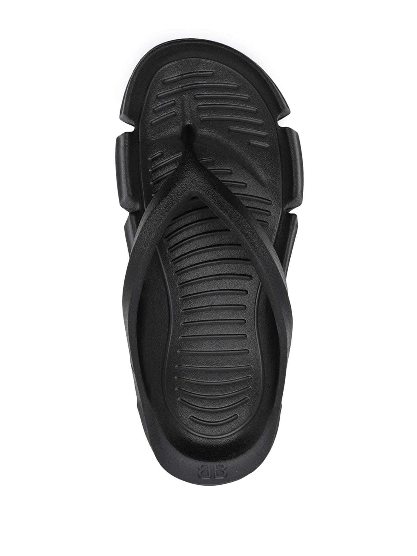 debossed-logo flip-flops