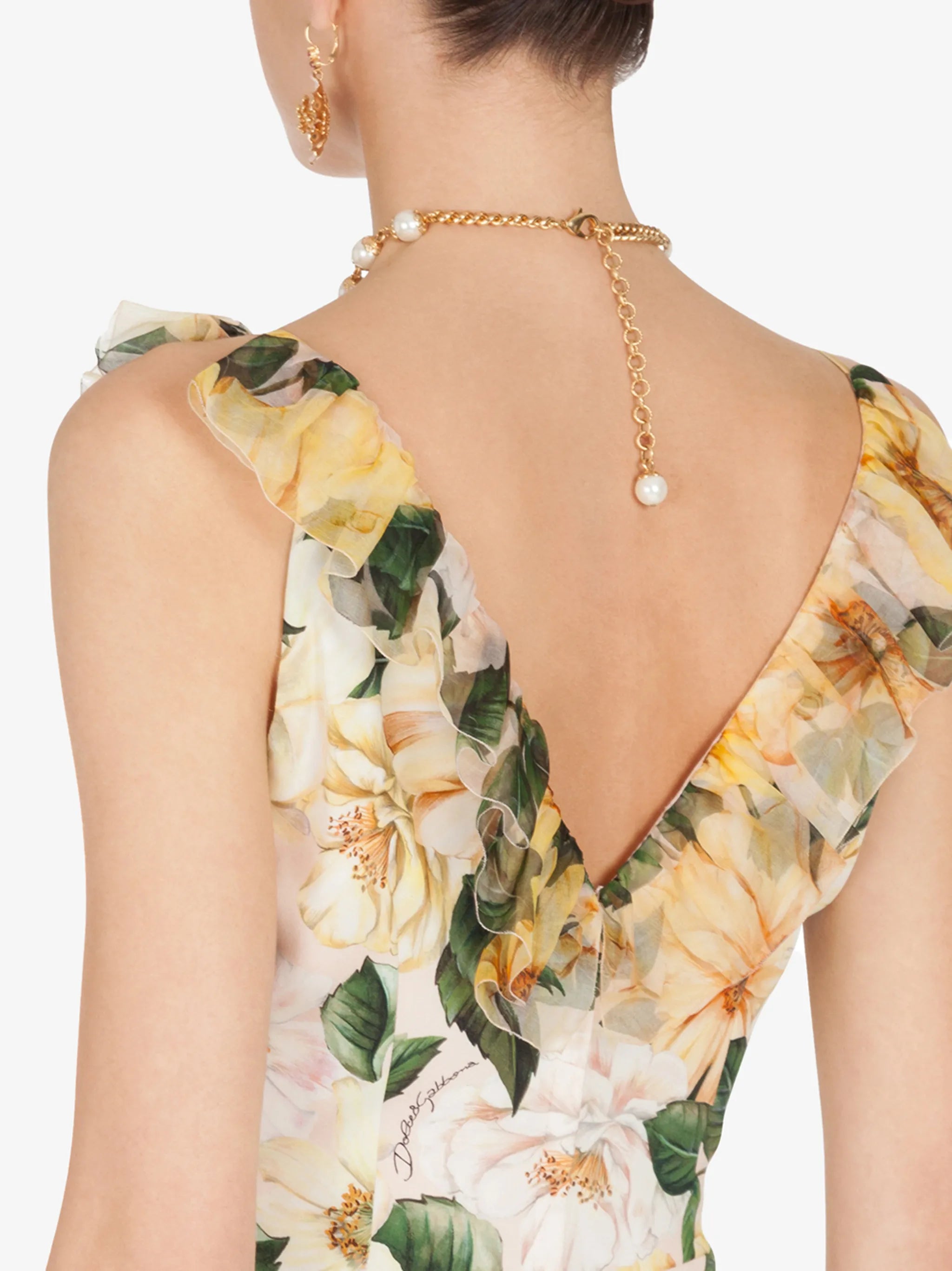 floral print midi dress
