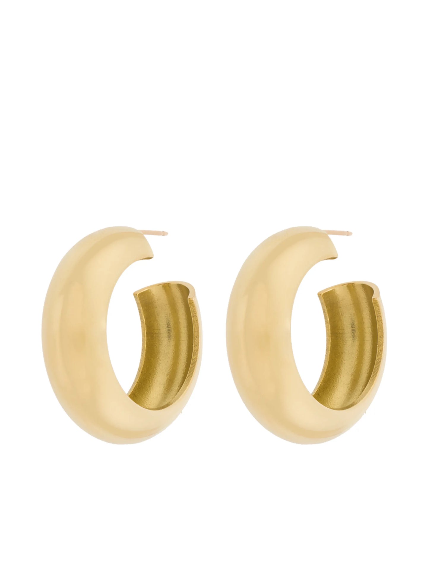 Cusp hoop earrings