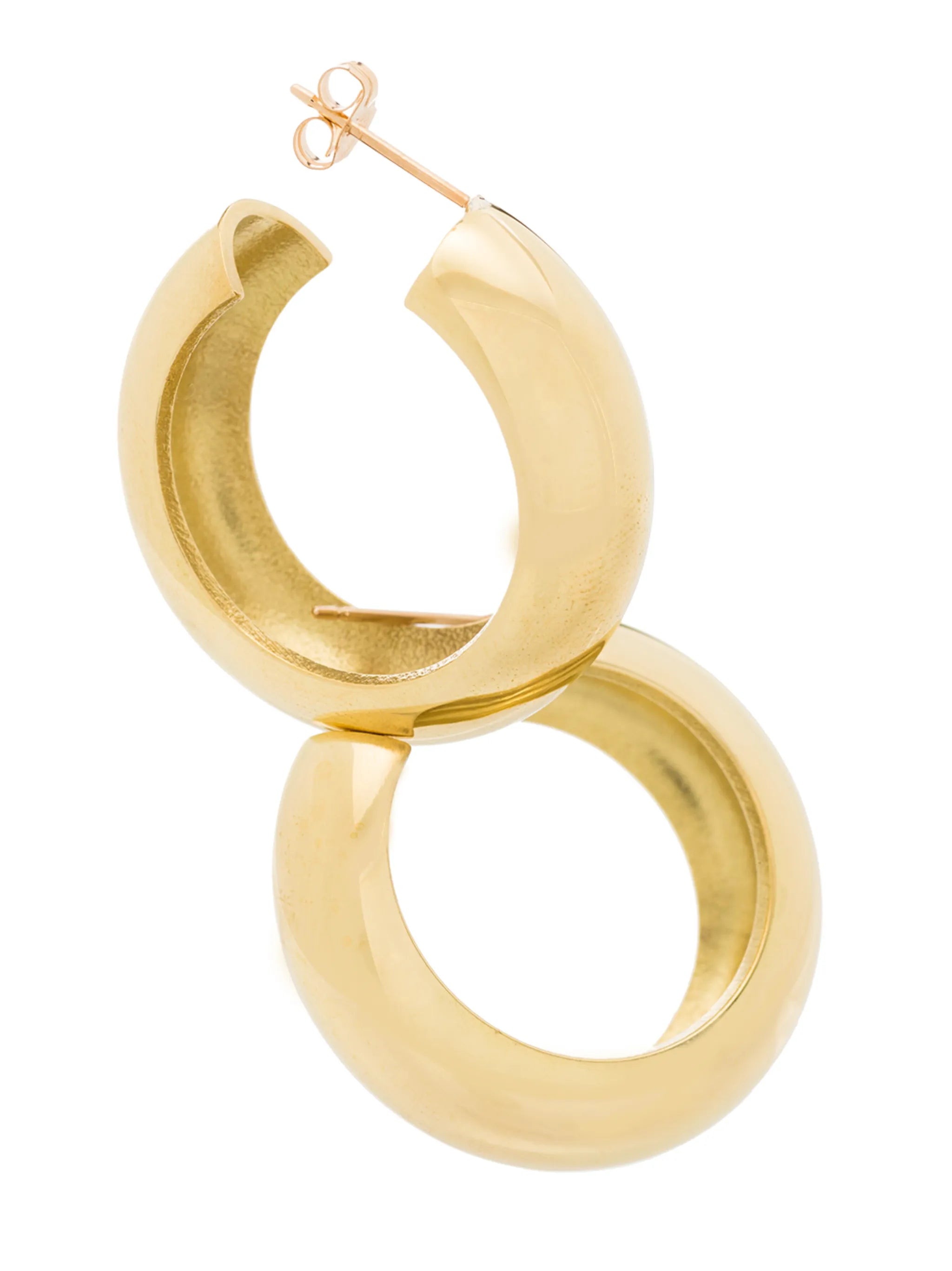 Cusp hoop earrings
