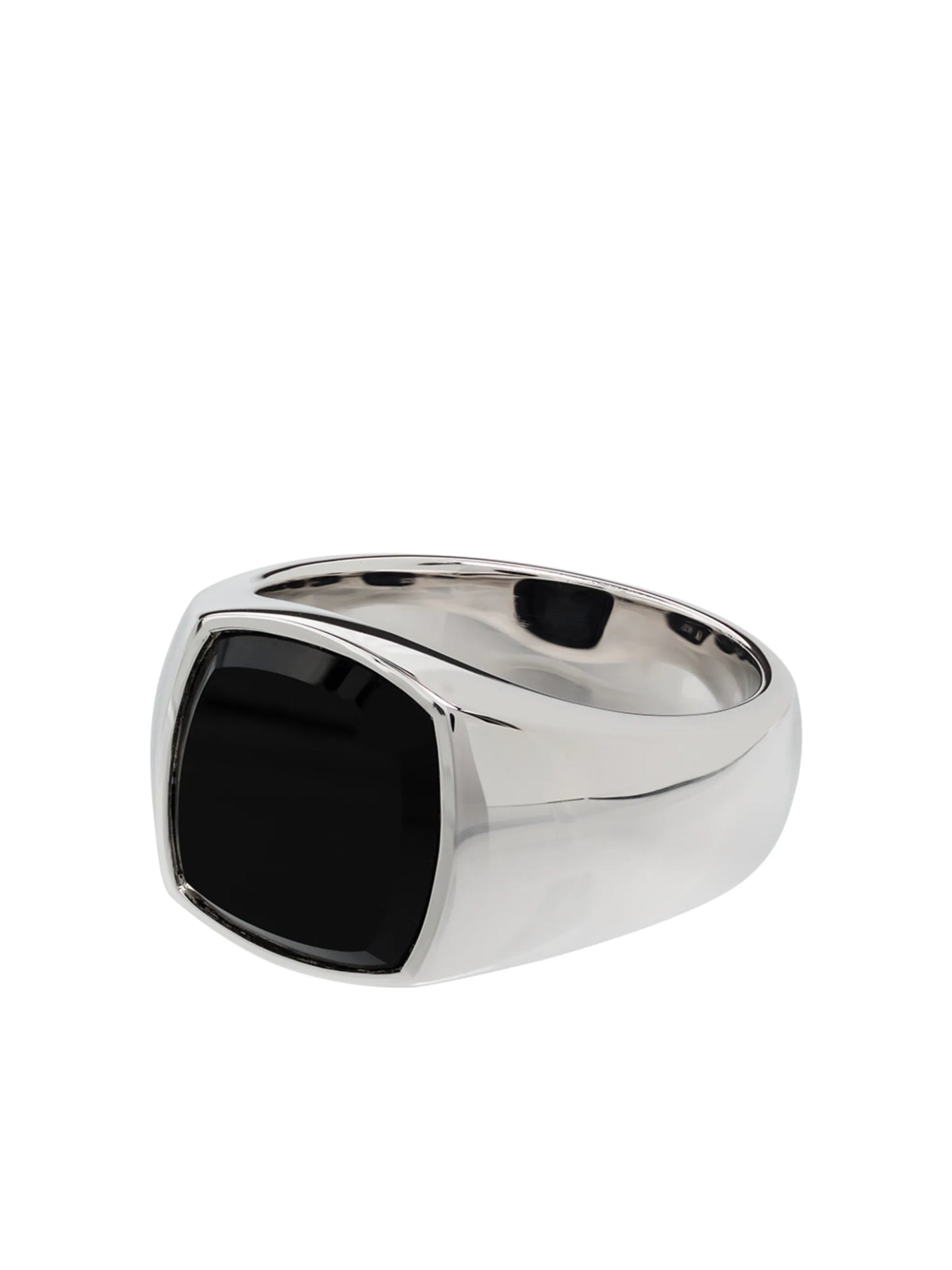 onyx square signet ring
