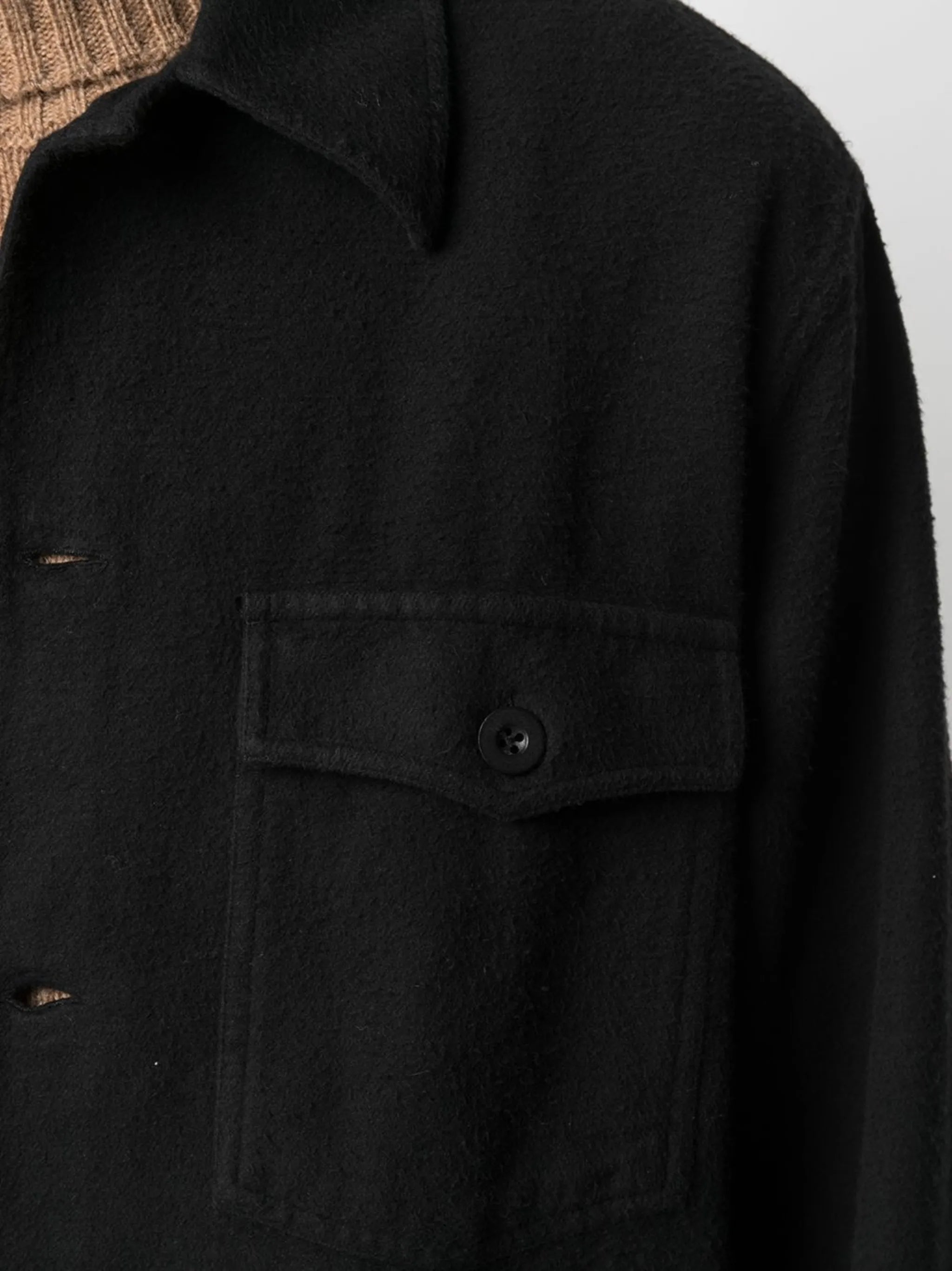 button-up shirt jacket