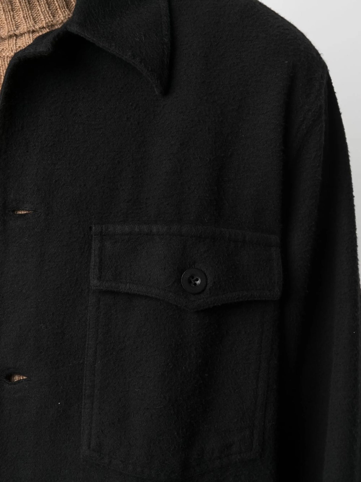 button-up shirt jacket
