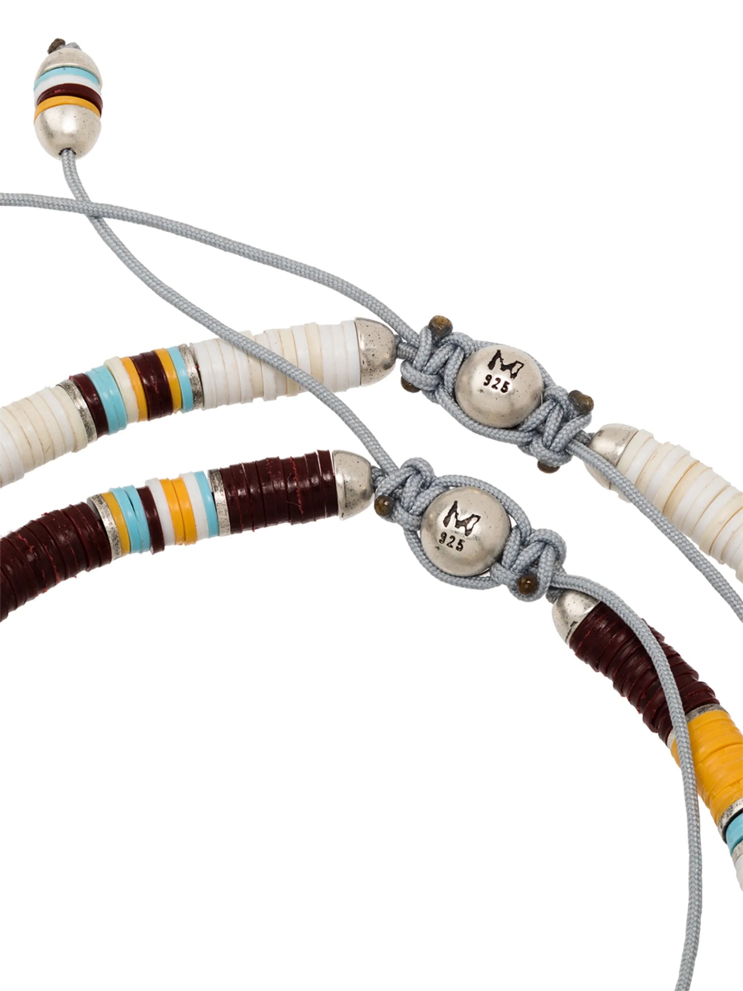 set of 2 Rainbow bracelets