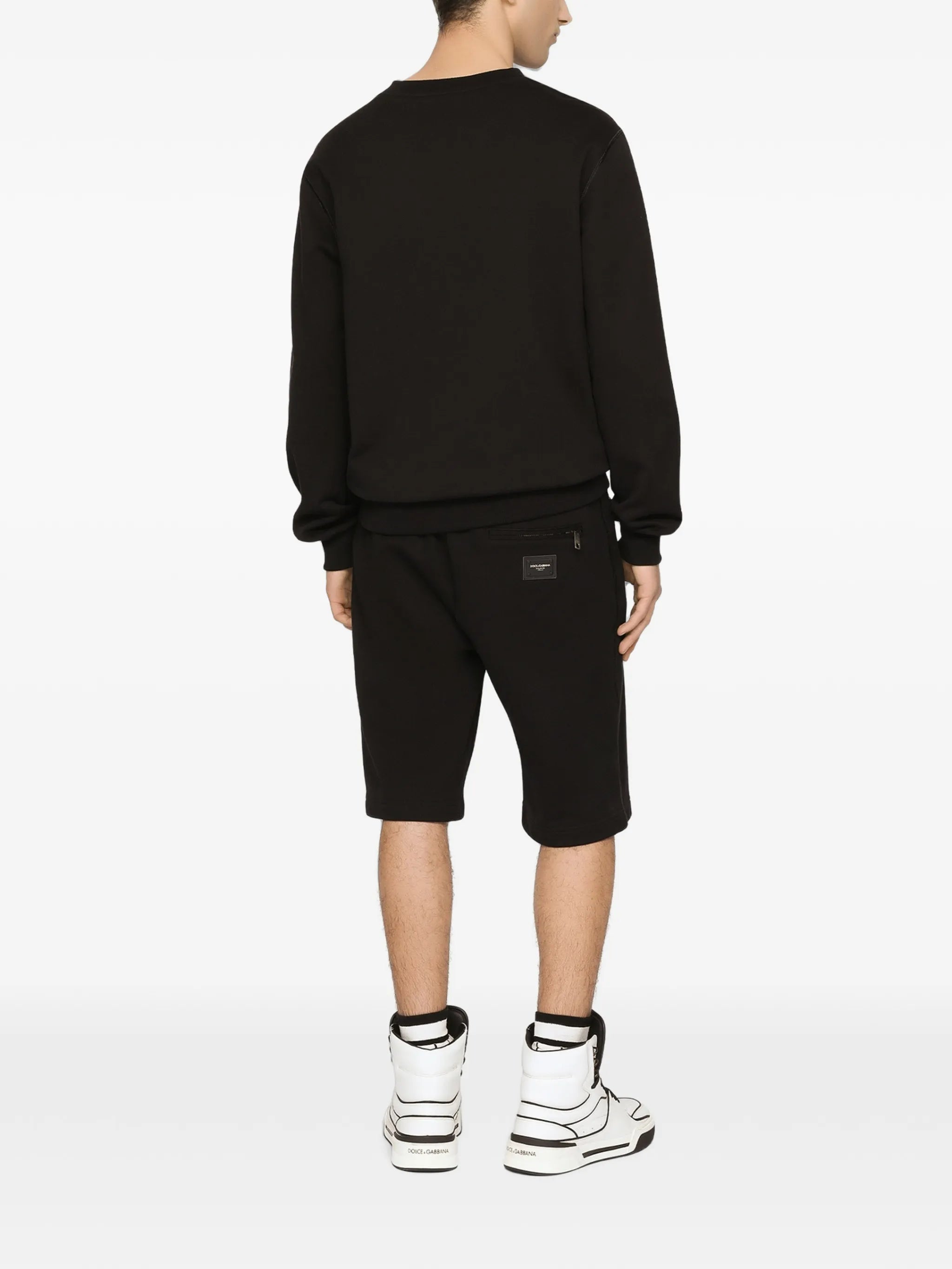 cotton track shorts