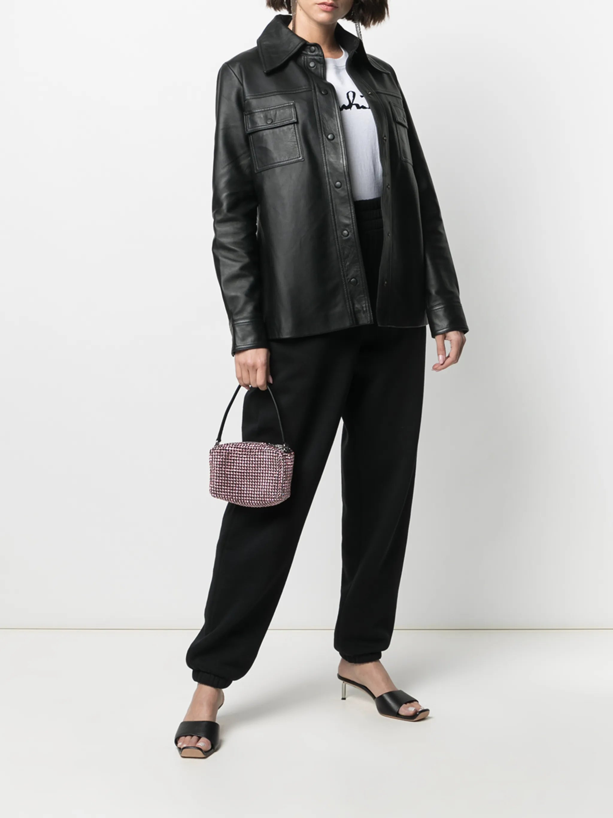 crystal-embellished tote bag