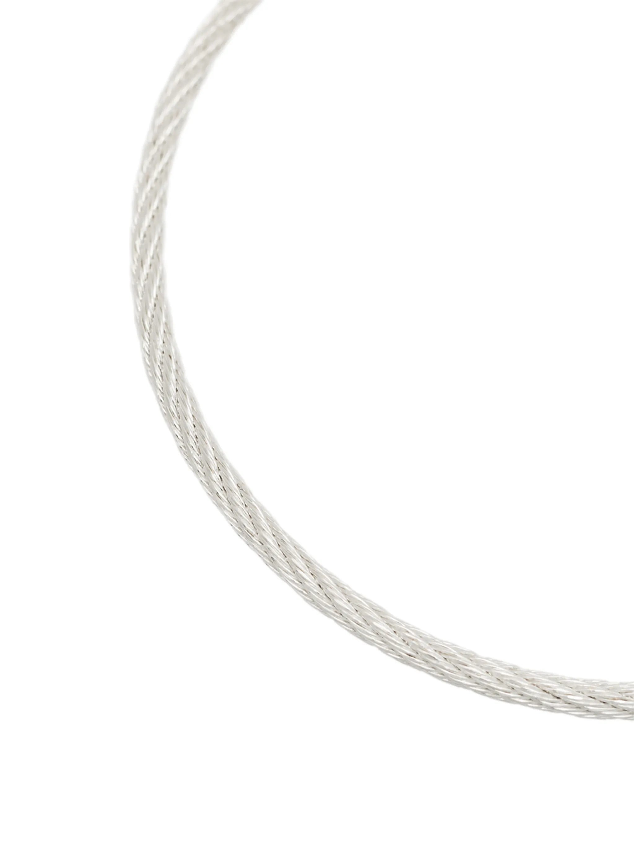 Le 9g polished cable bracelet