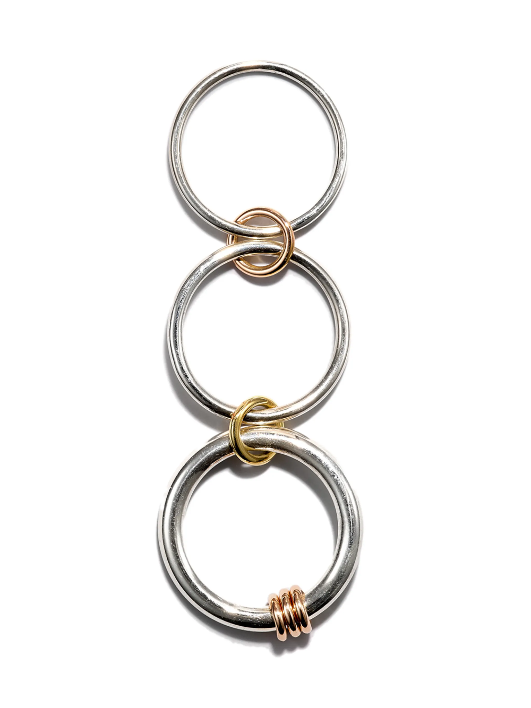 18kt rose gold Orion linked ring