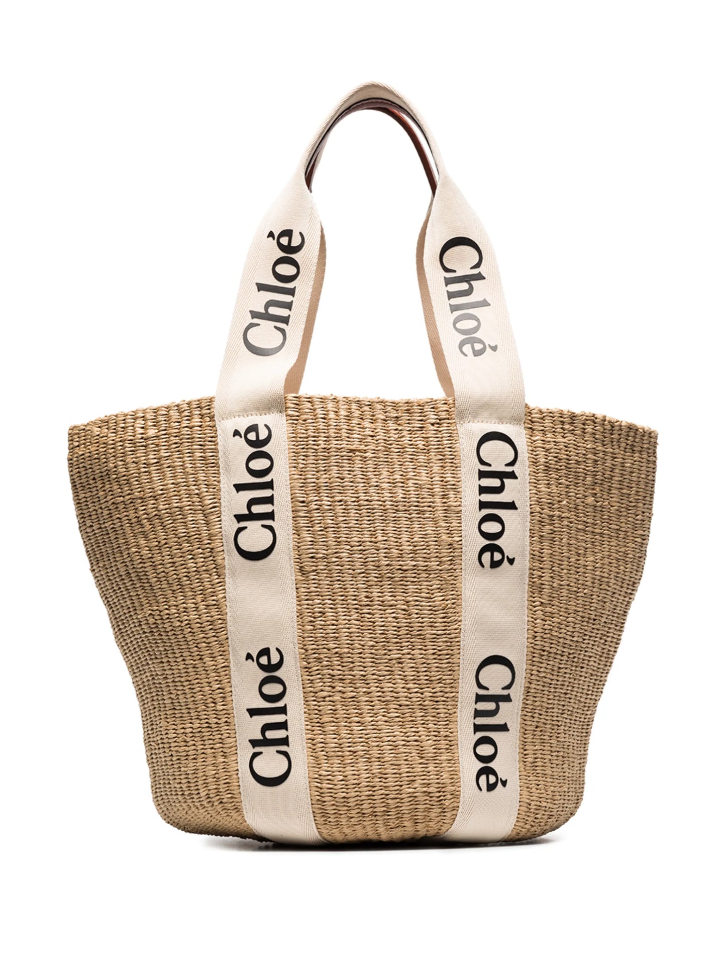 large Woody basket tote bag