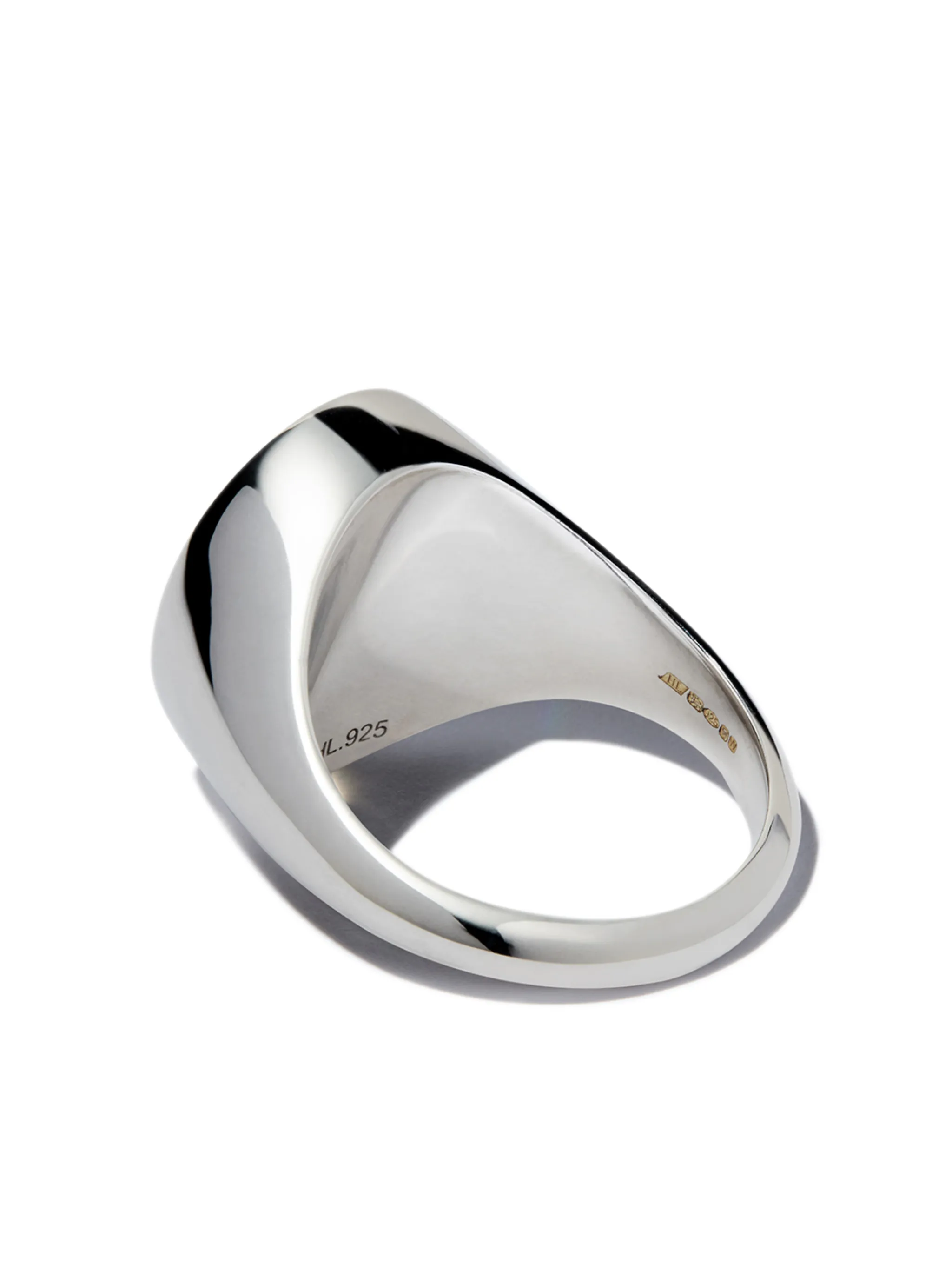 oval topaz signet ring