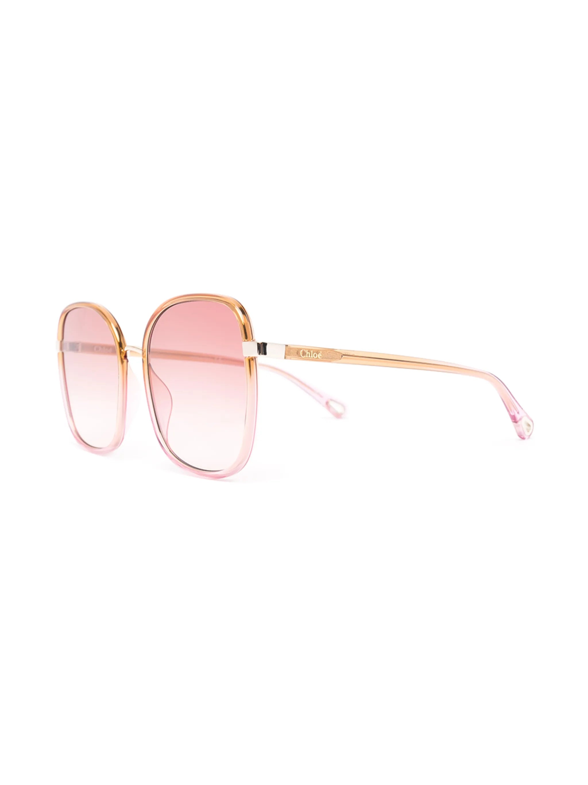 Franky oversized square-frame sunglasses