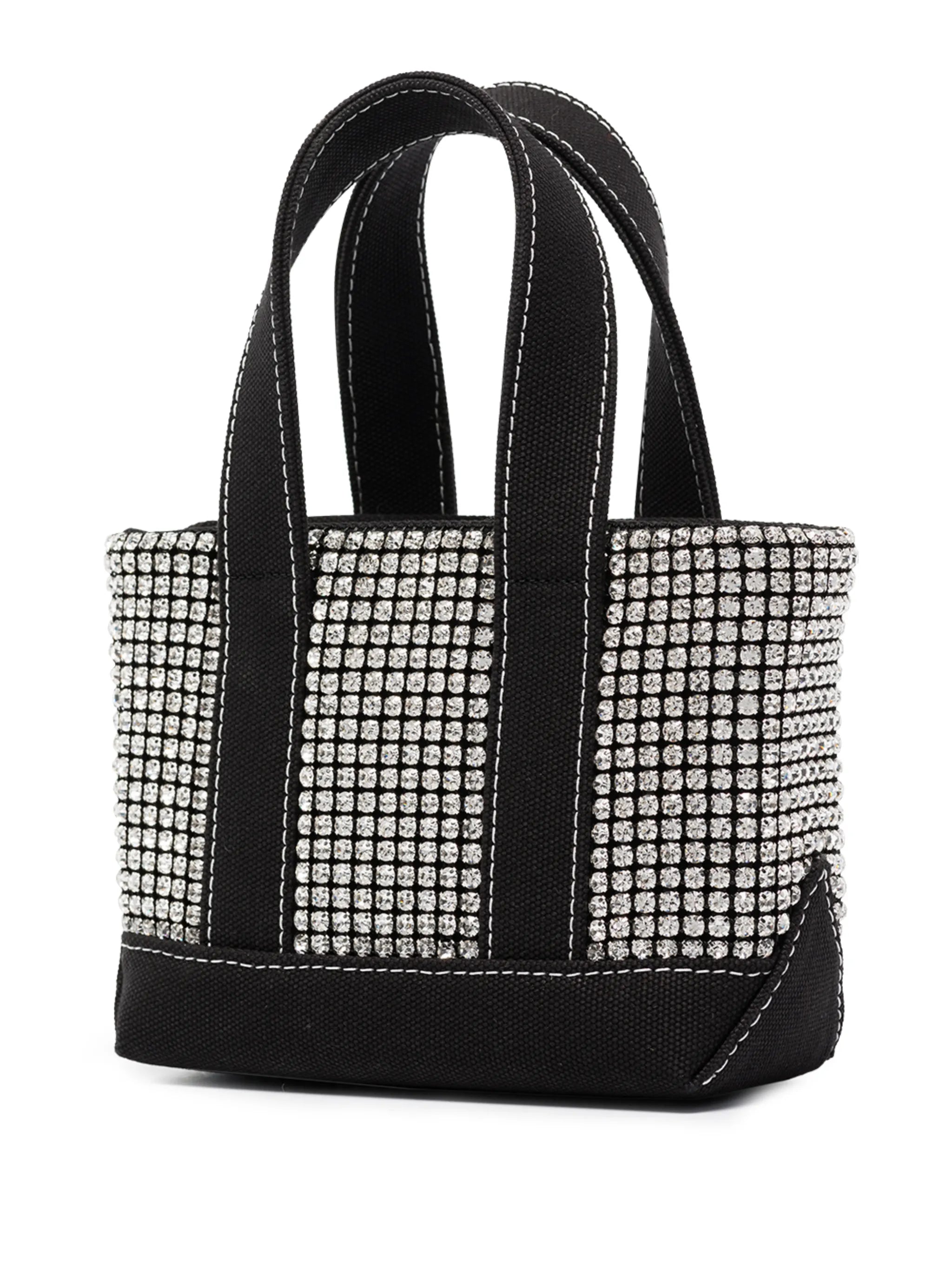 crystal-embellished tote bag