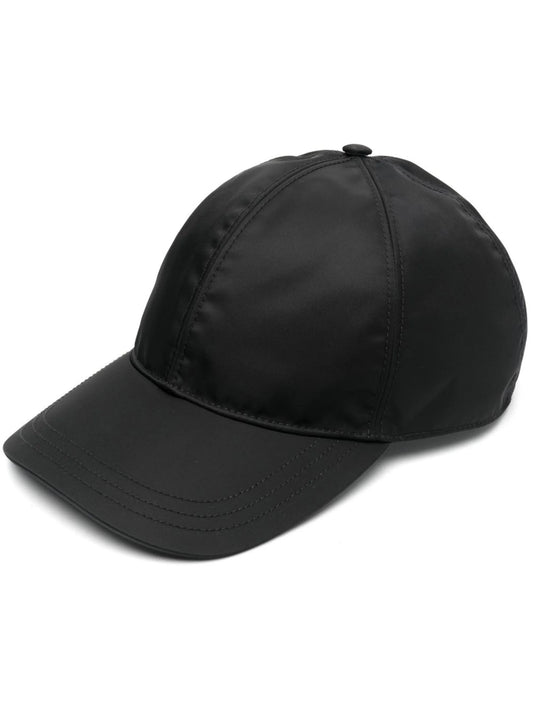logo-plaque baseball cap
