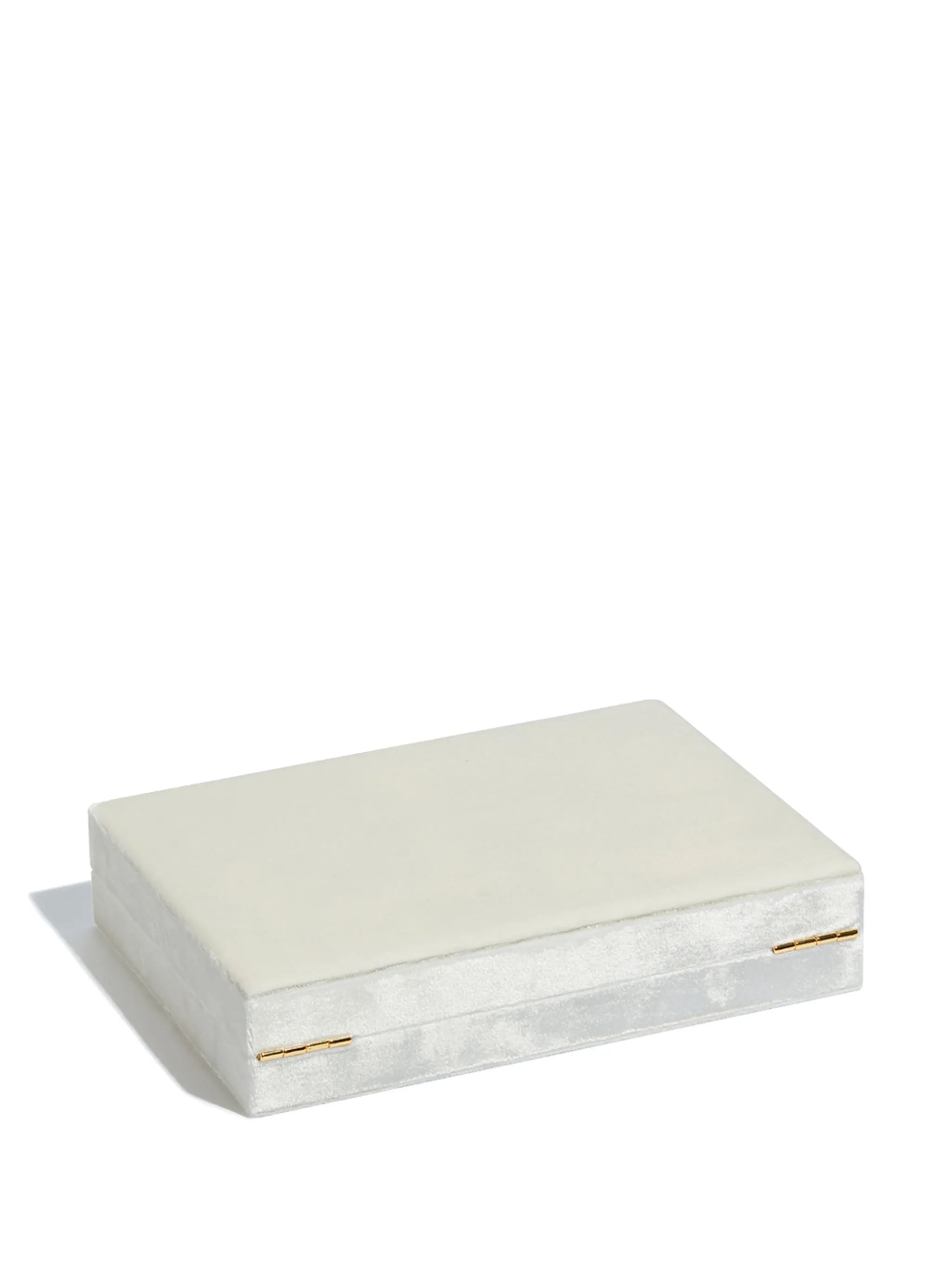 Tresor velvet-effect jewellery box