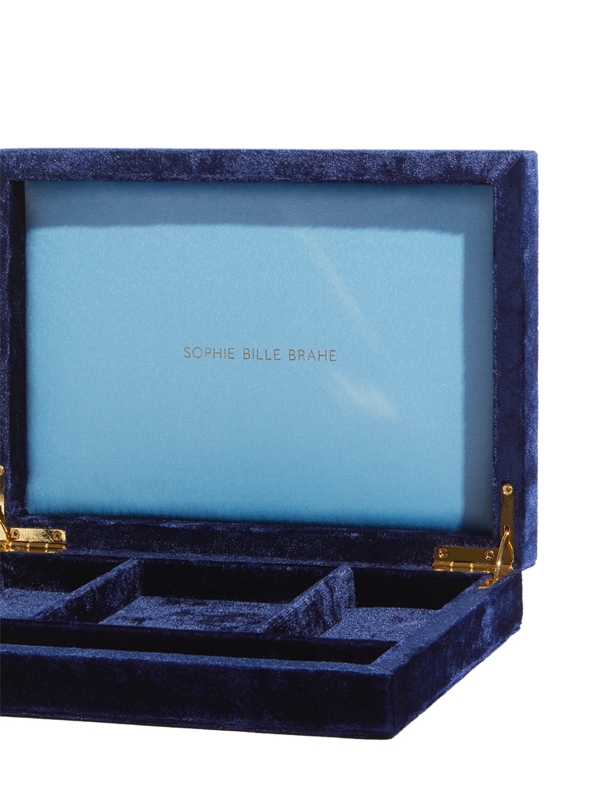 Trésor velvet jewellery box