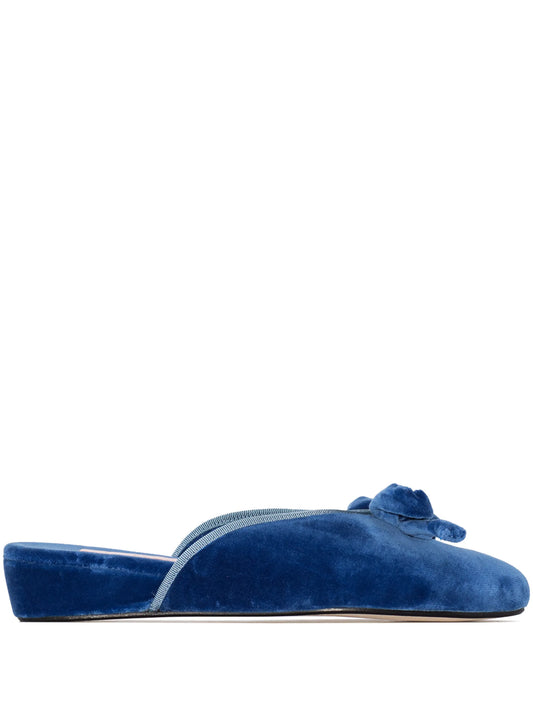 Daphne velvet slippers