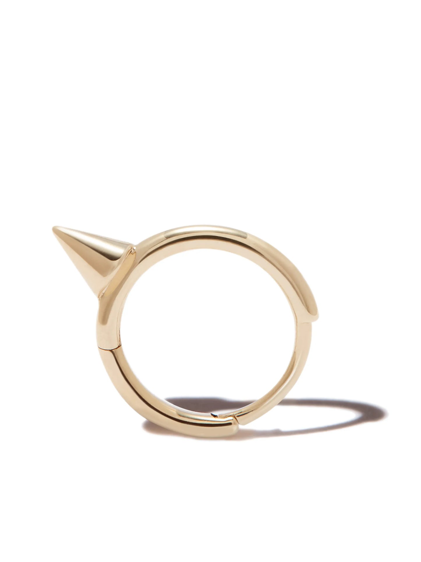 14kt yellow gold Short Spike earring