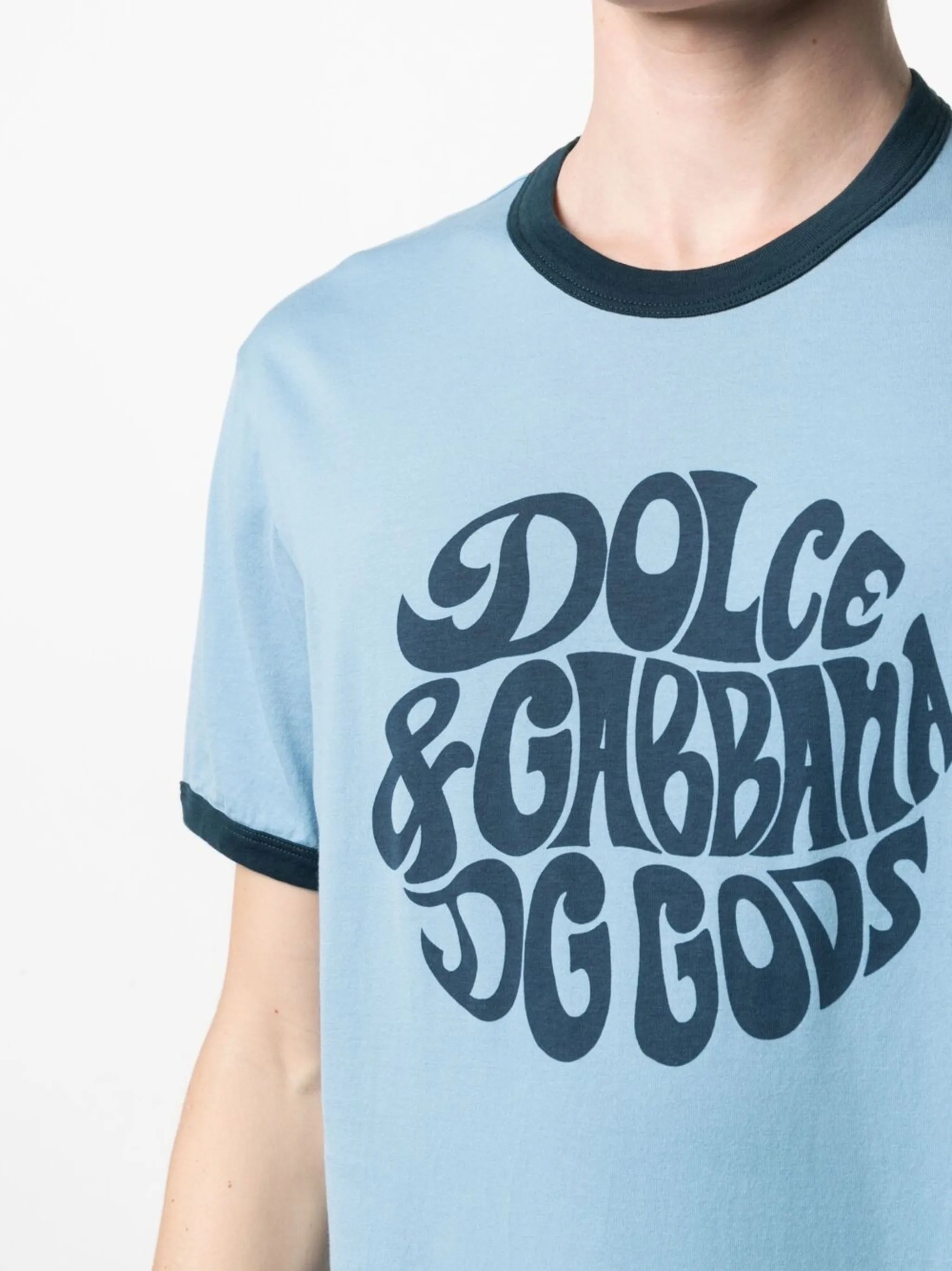 logo print T-shirt