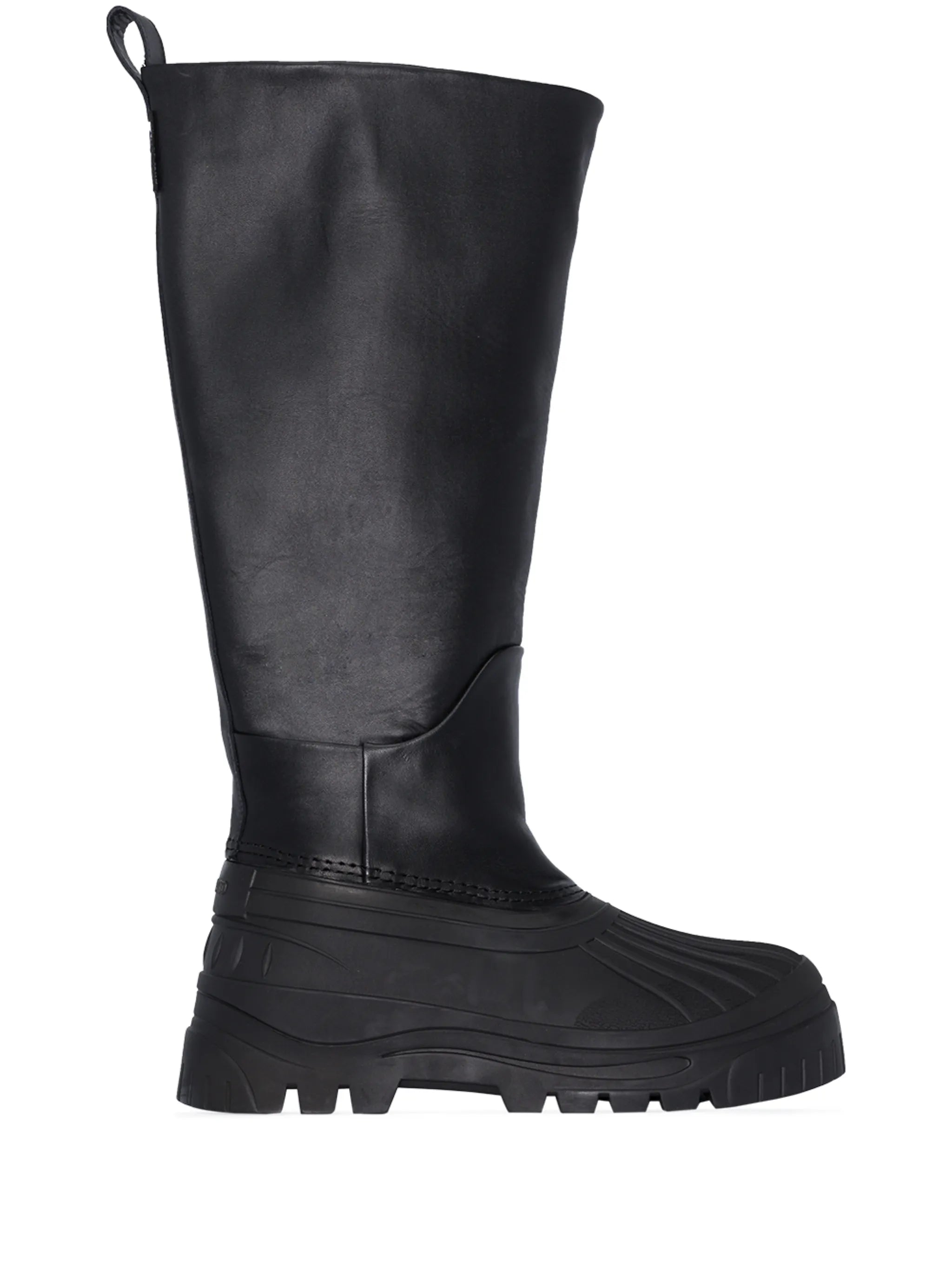 Cryo knee-high platform boots