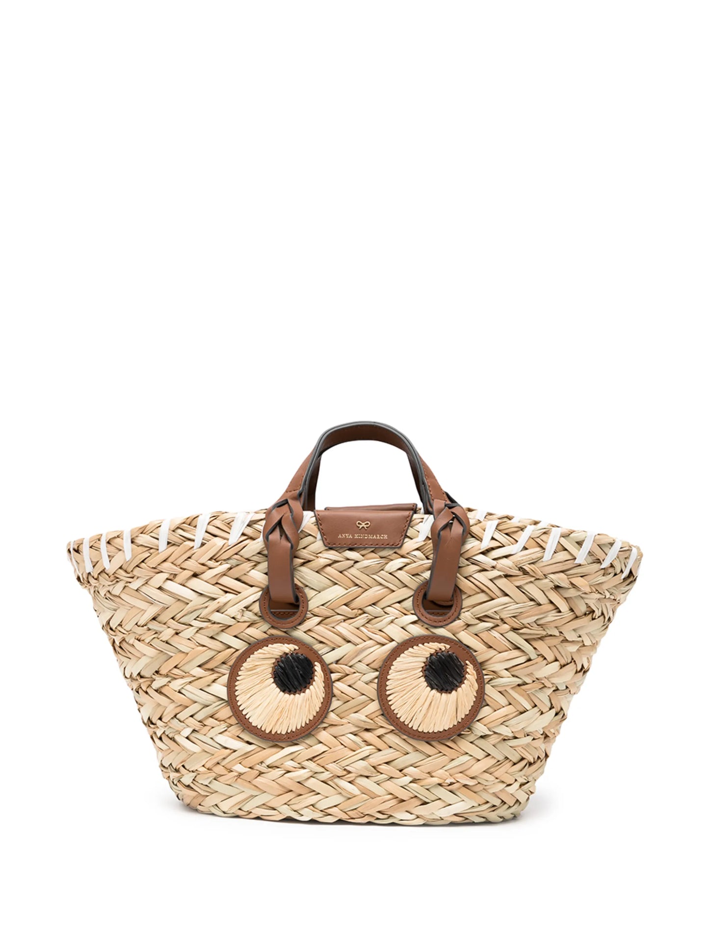 Eyes seagrass straw bag