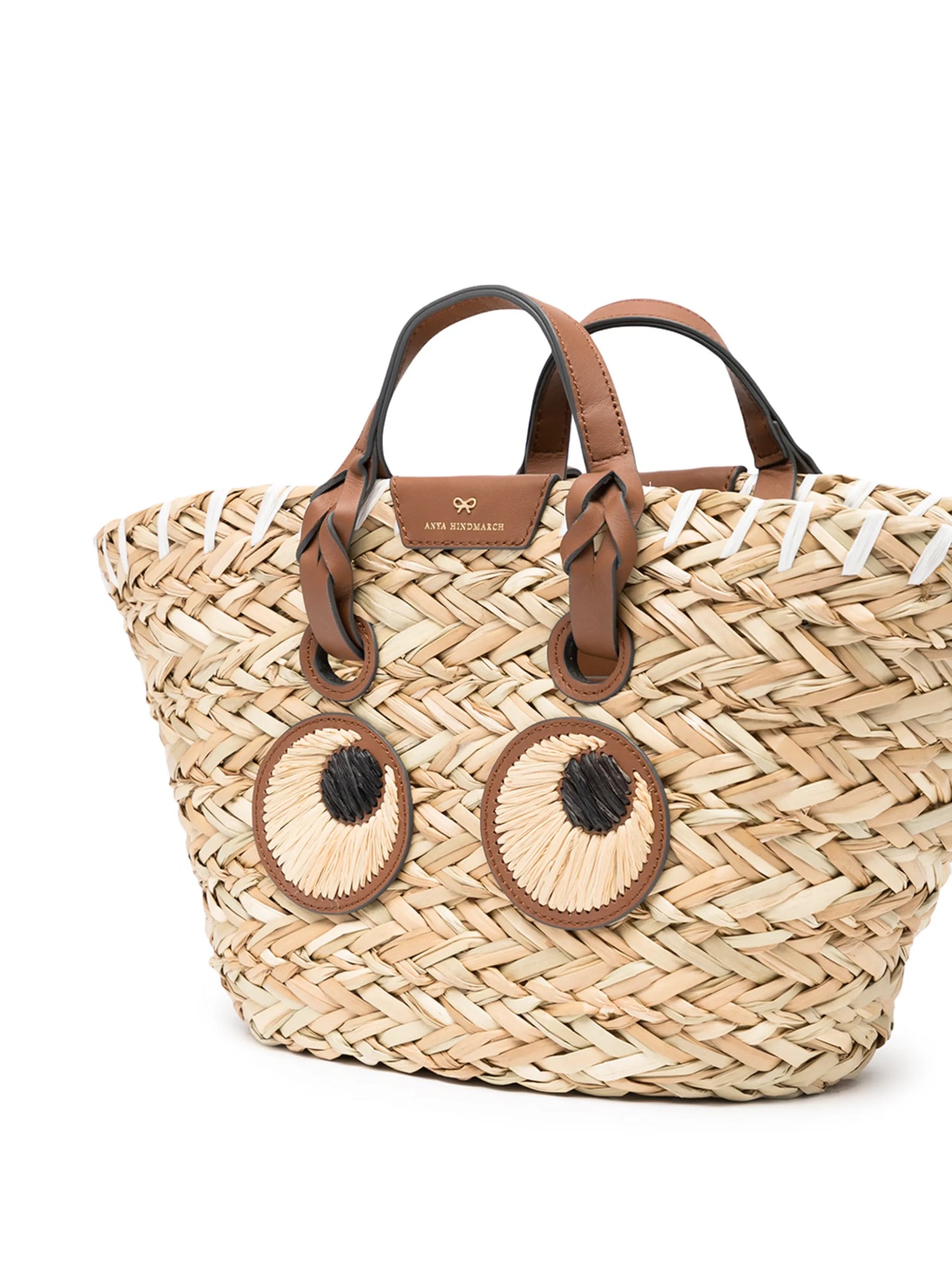 Eyes seagrass straw bag