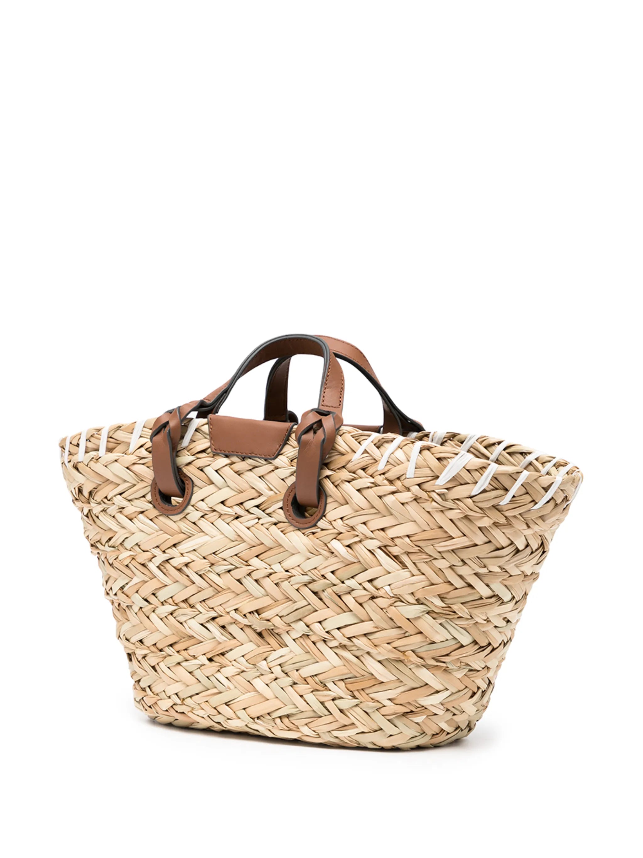 Eyes seagrass straw bag