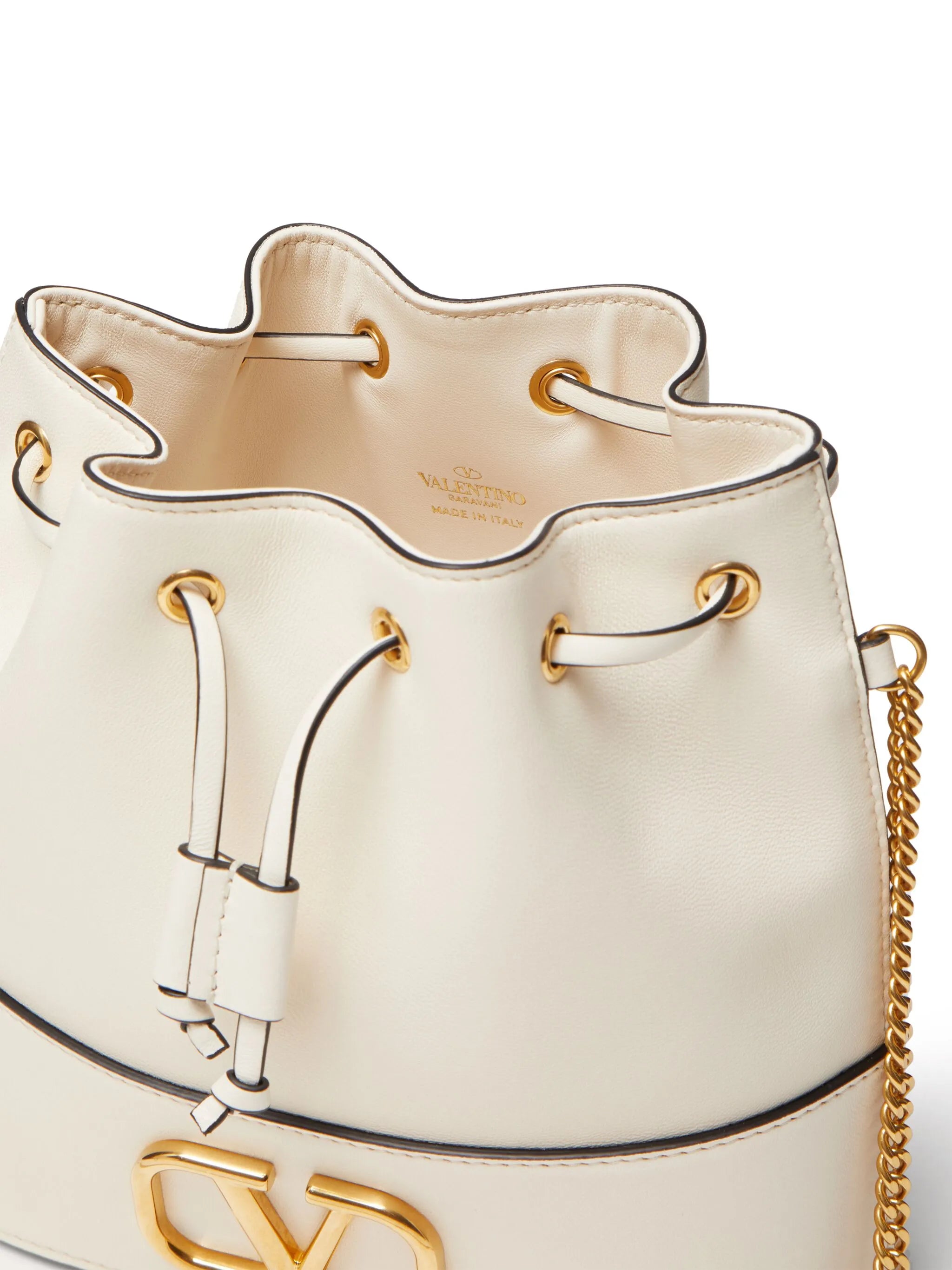 Vlogo chain-strap leather mini bag