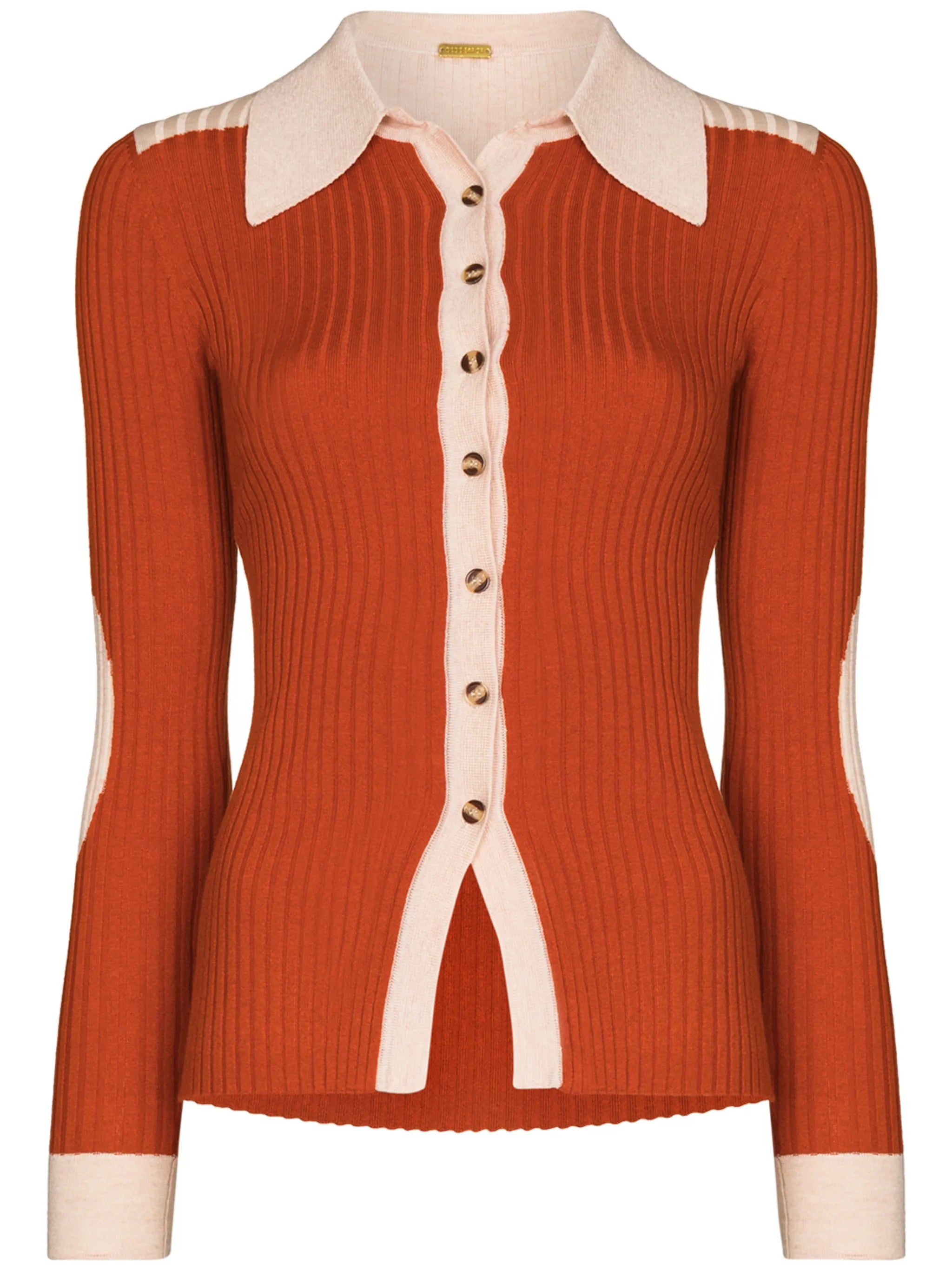 Seth contrast-trim cardigan
