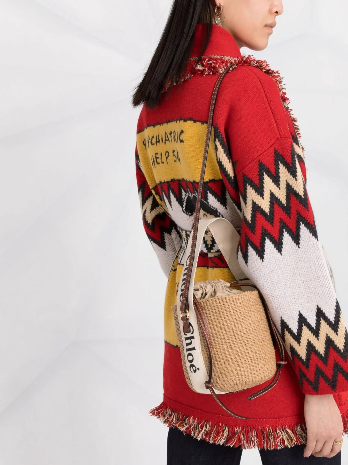 small Woody bucket bag