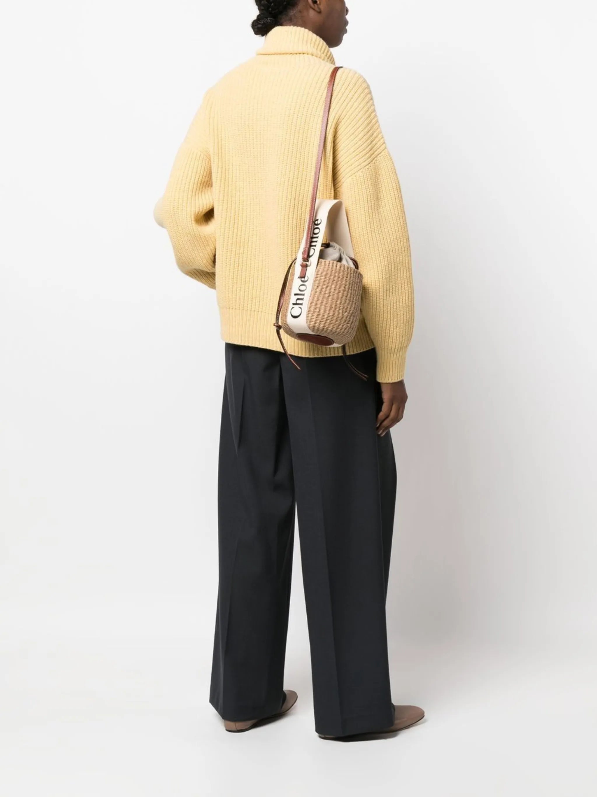 small Woody bucket bag