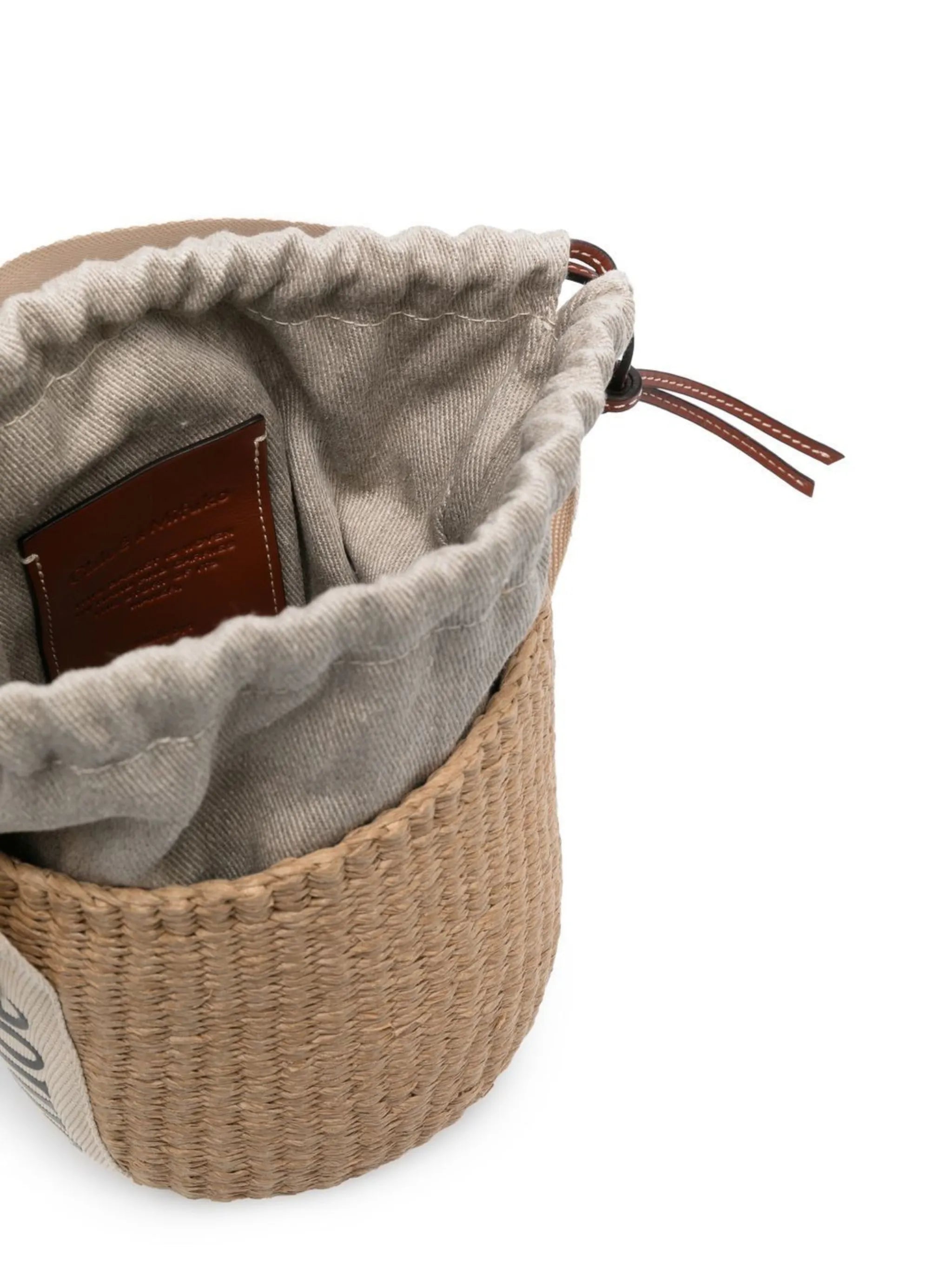small Woody bucket bag