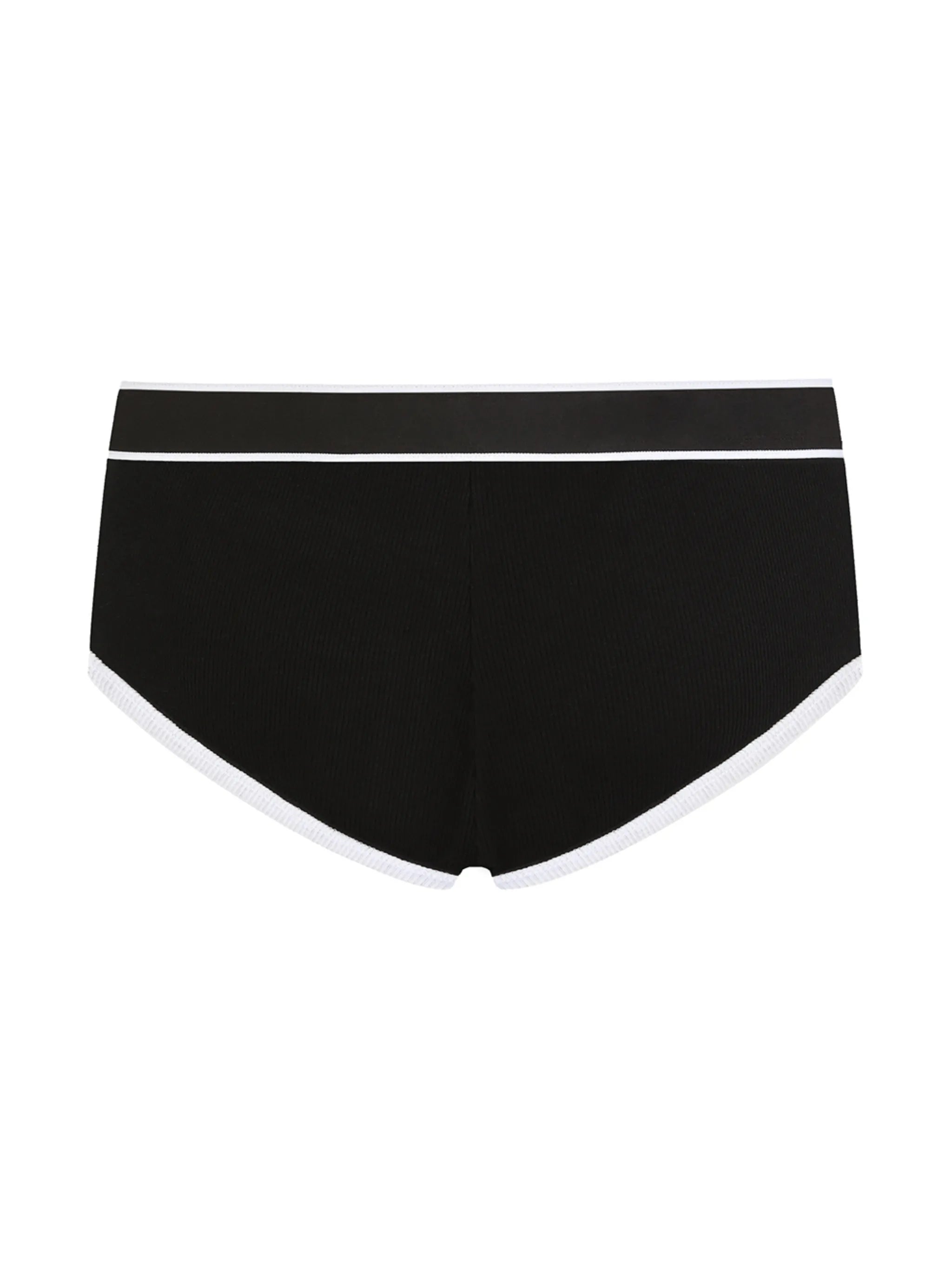 Brando logo-patch ribbed briefs
