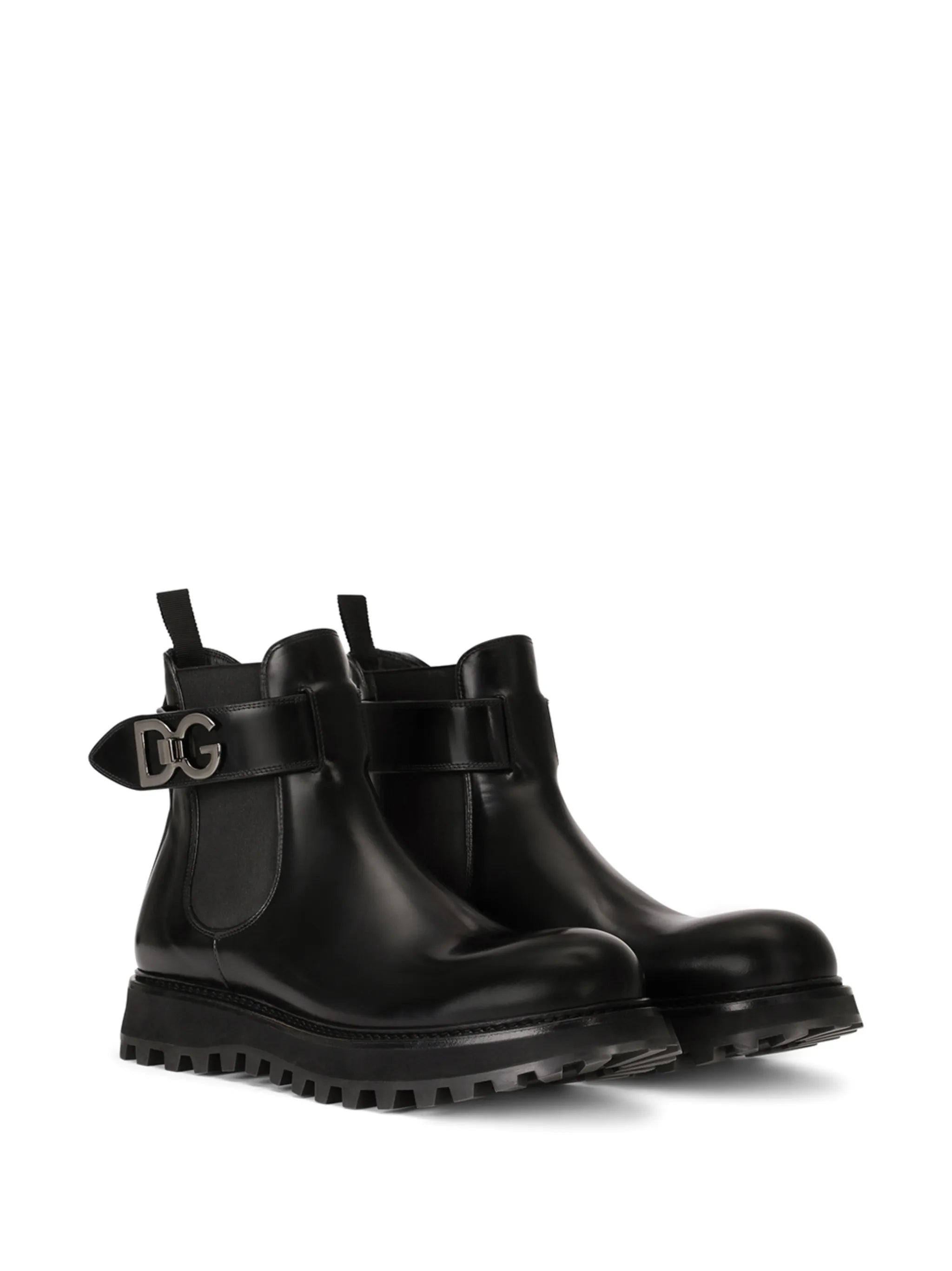 Chelsea belted boots