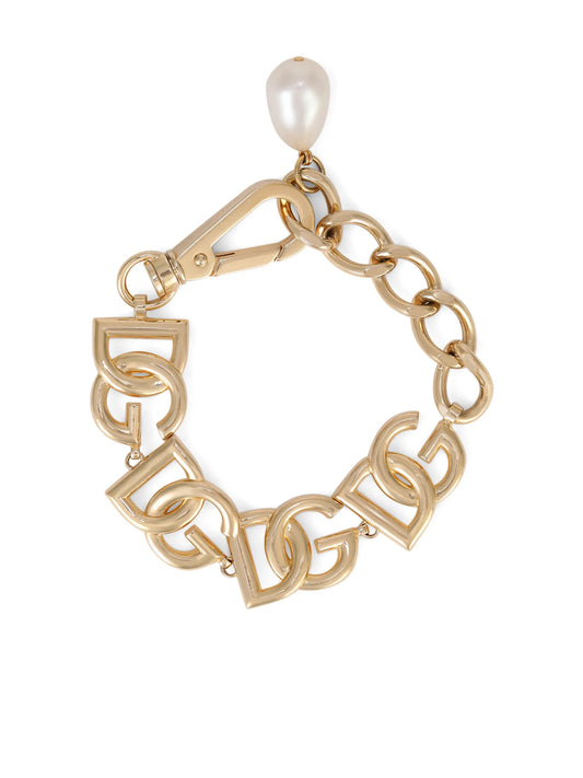 faux-pearl bracelet