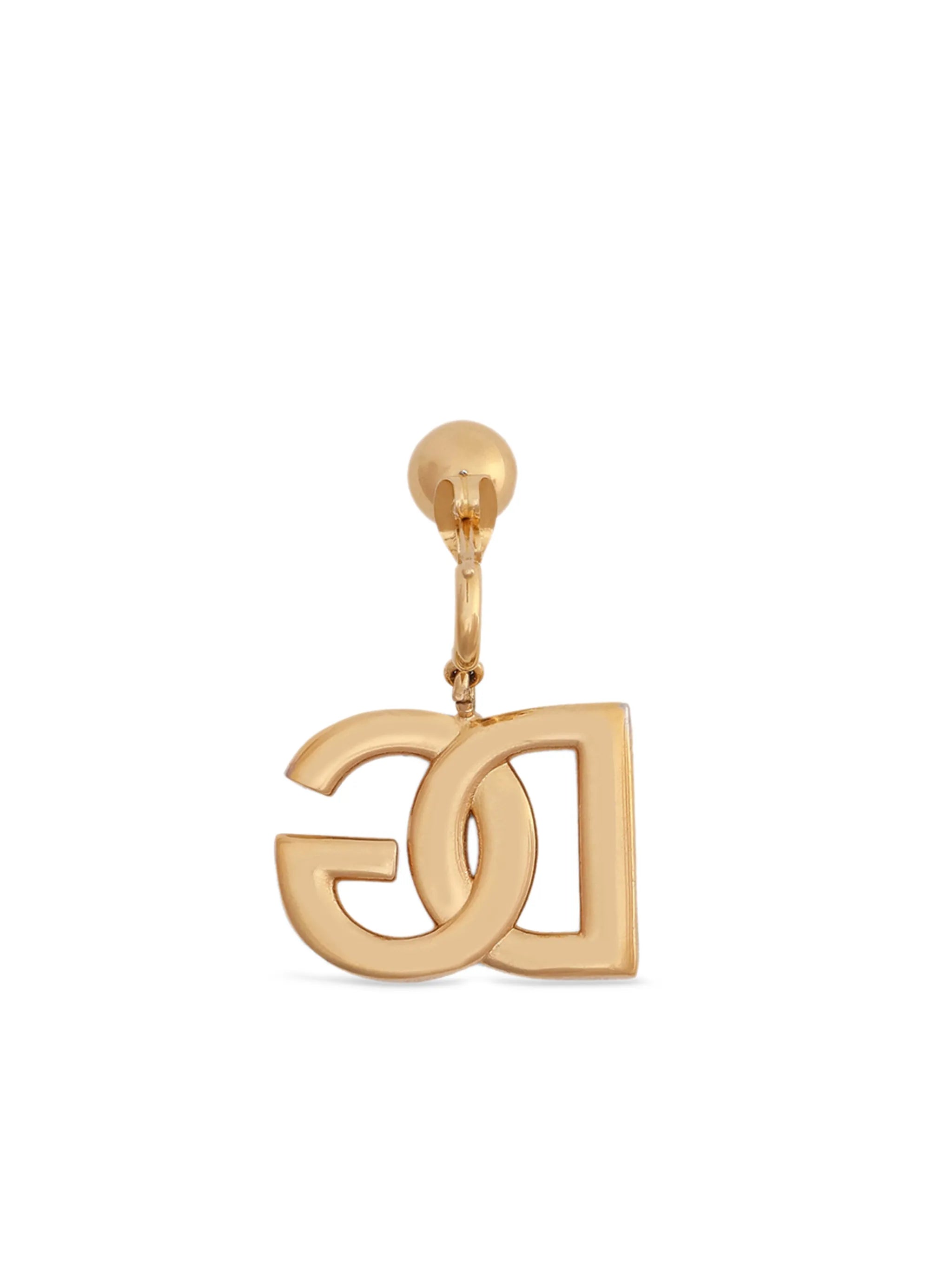 DG-logo drop earrings