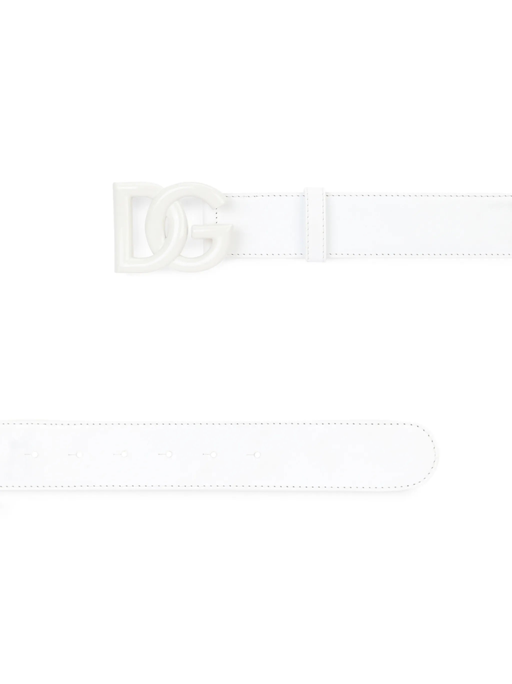 DG-logo leather belt