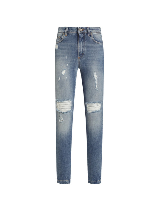 Audrey distressed skinny jeans