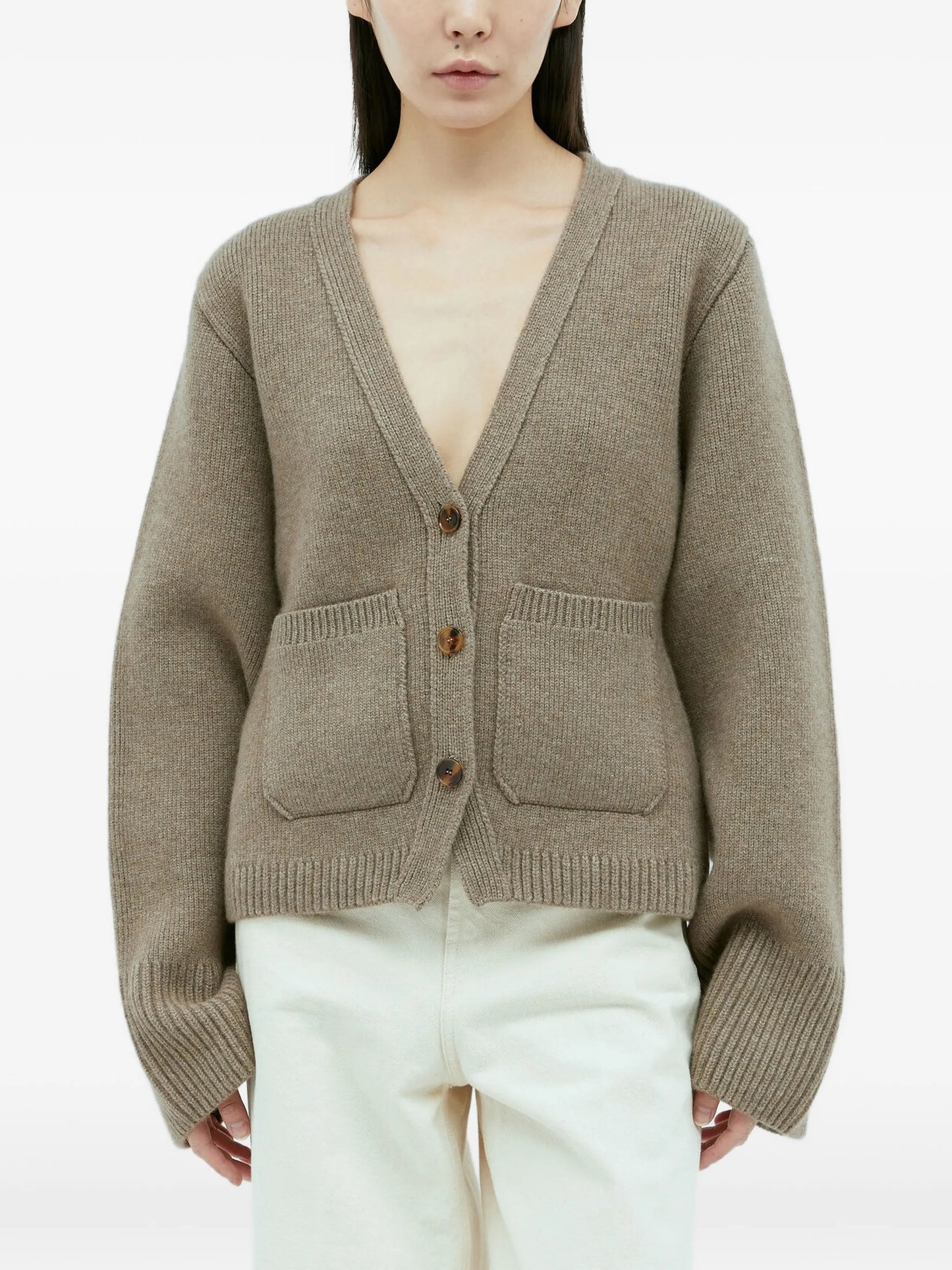 The Scarlet cashmere cardigan