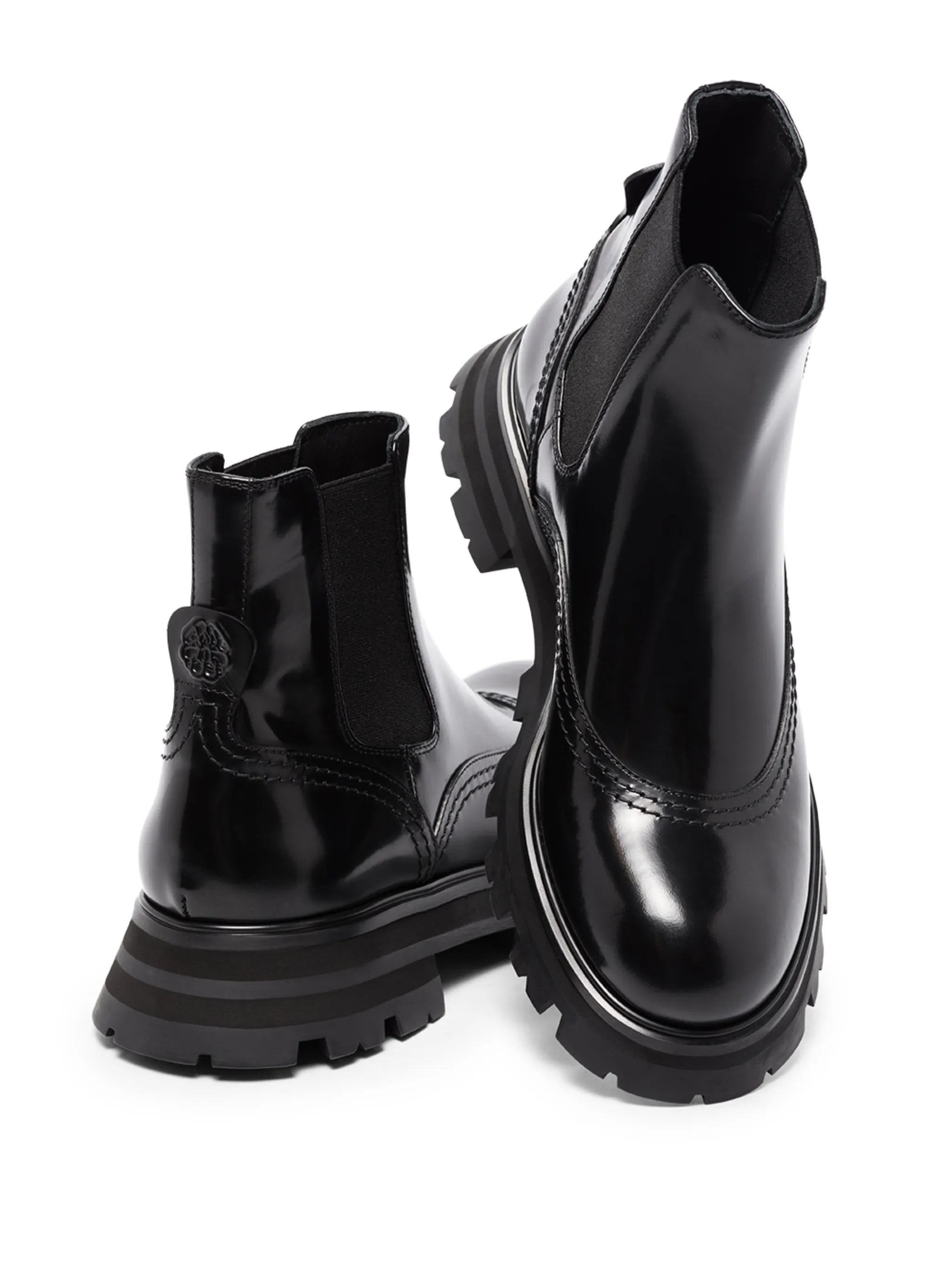 chunky-sole Chelsea boots
