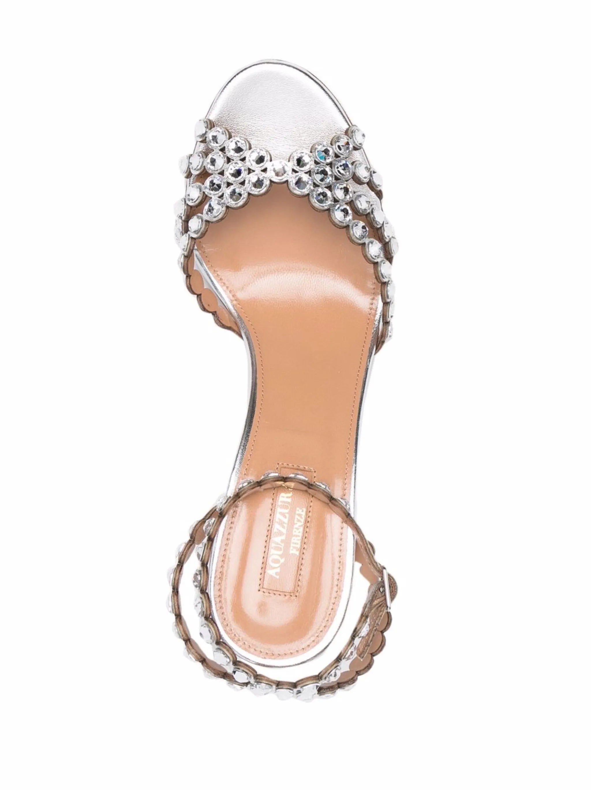 crystal-embellished Tequila sandals