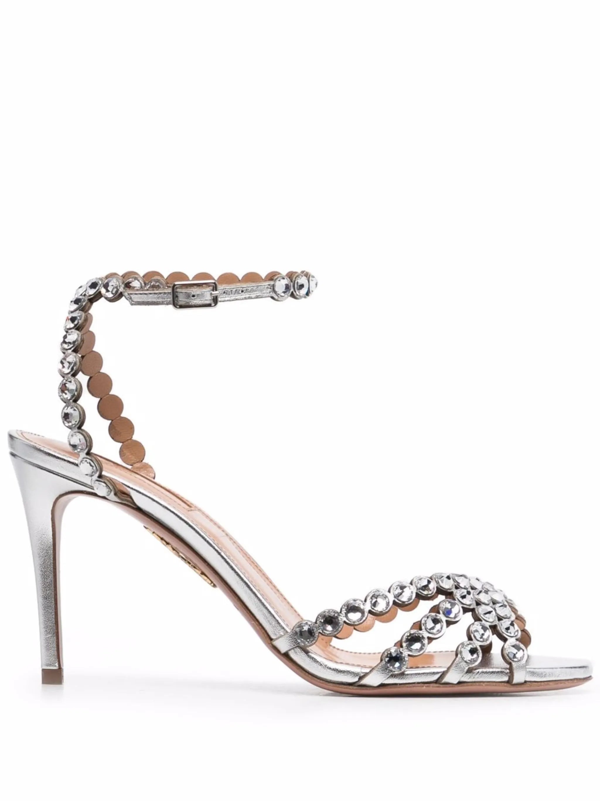 crystal-embellished Tequila sandals