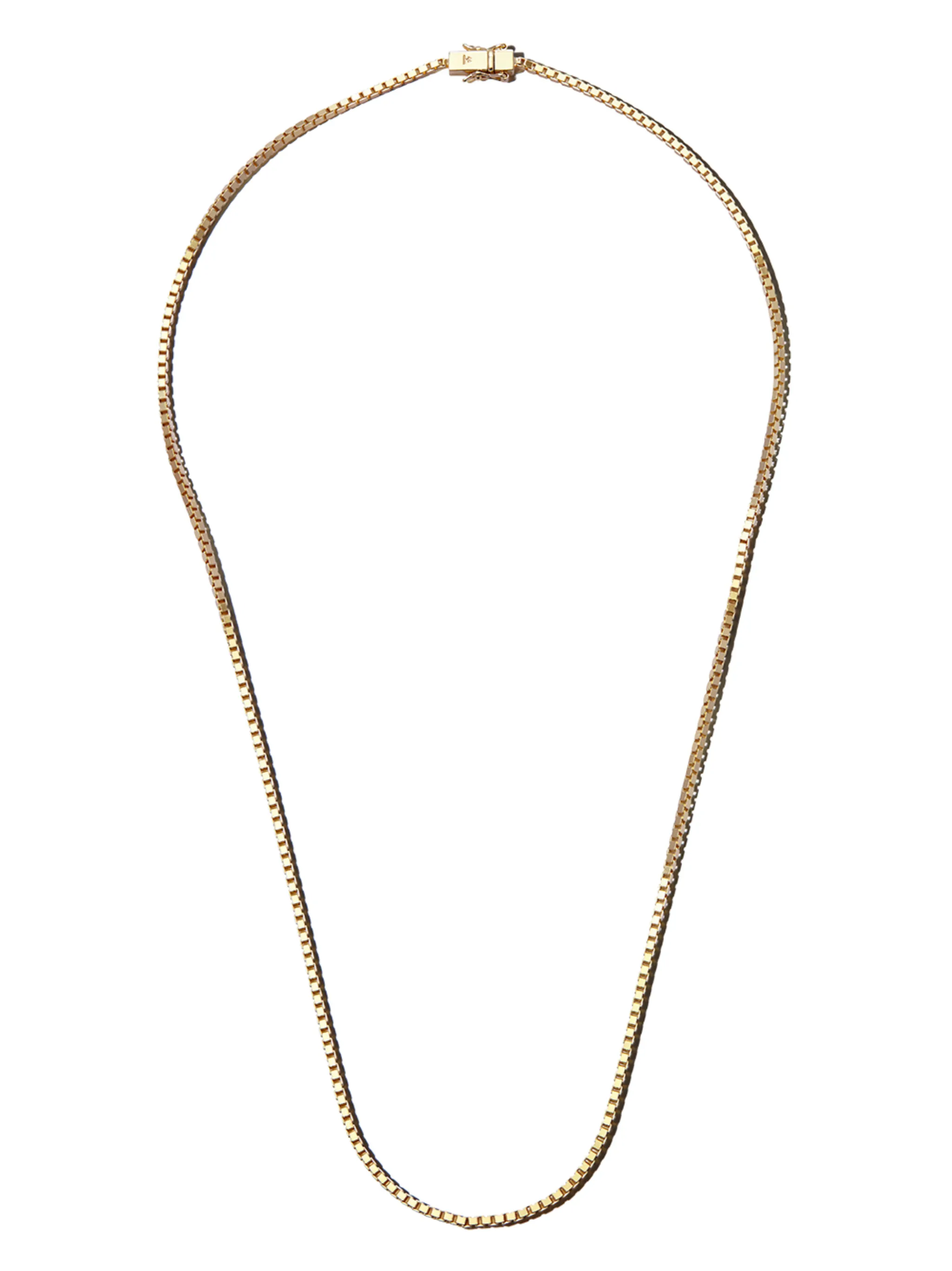 square-chain necklace