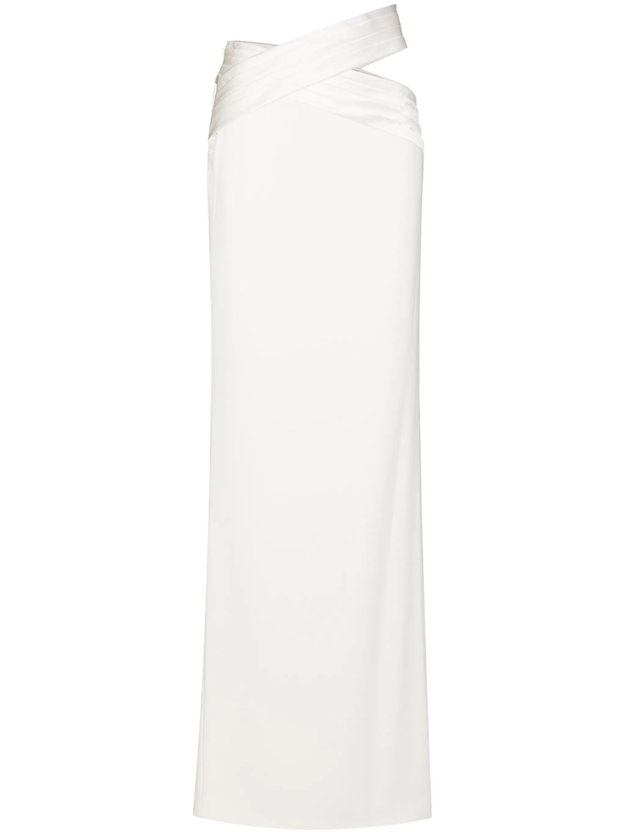 cut-out maxi skirt